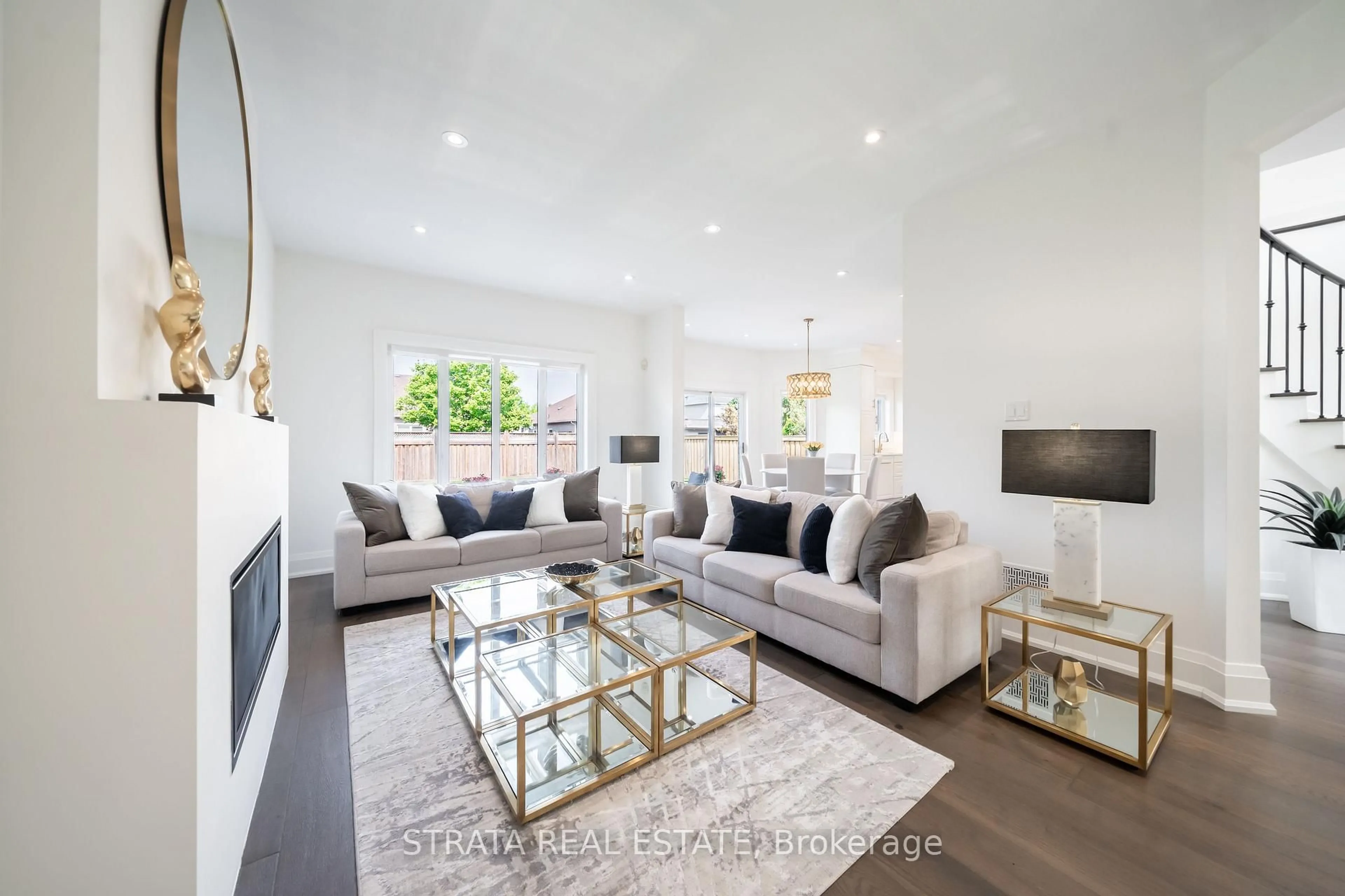 Living room with furniture, unknown for 39 Dunblane Ave, Vaughan Ontario L6A 2N9