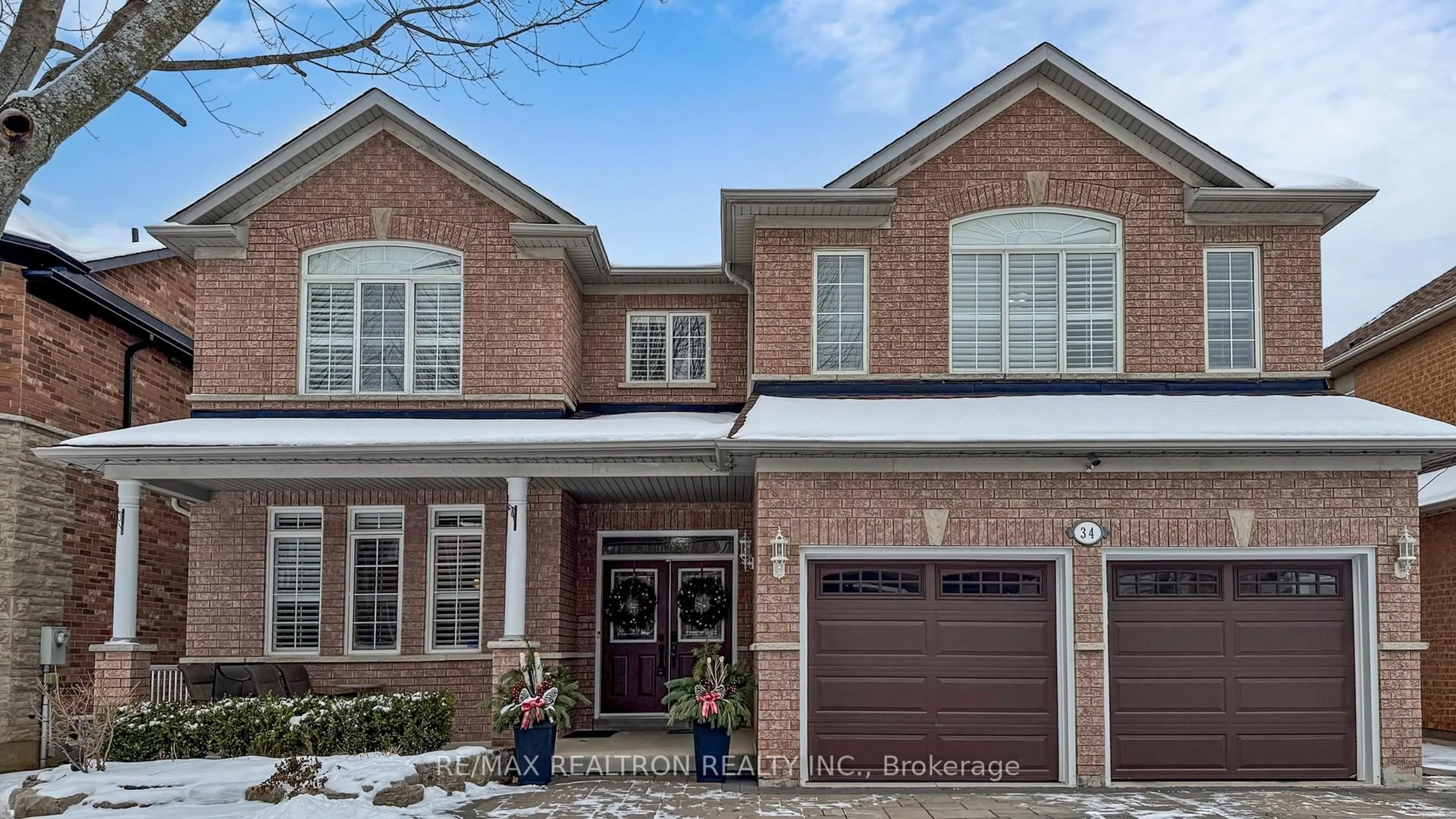 Home with brick exterior material, street for 34 Houser St, Markham Ontario L6E 1H9