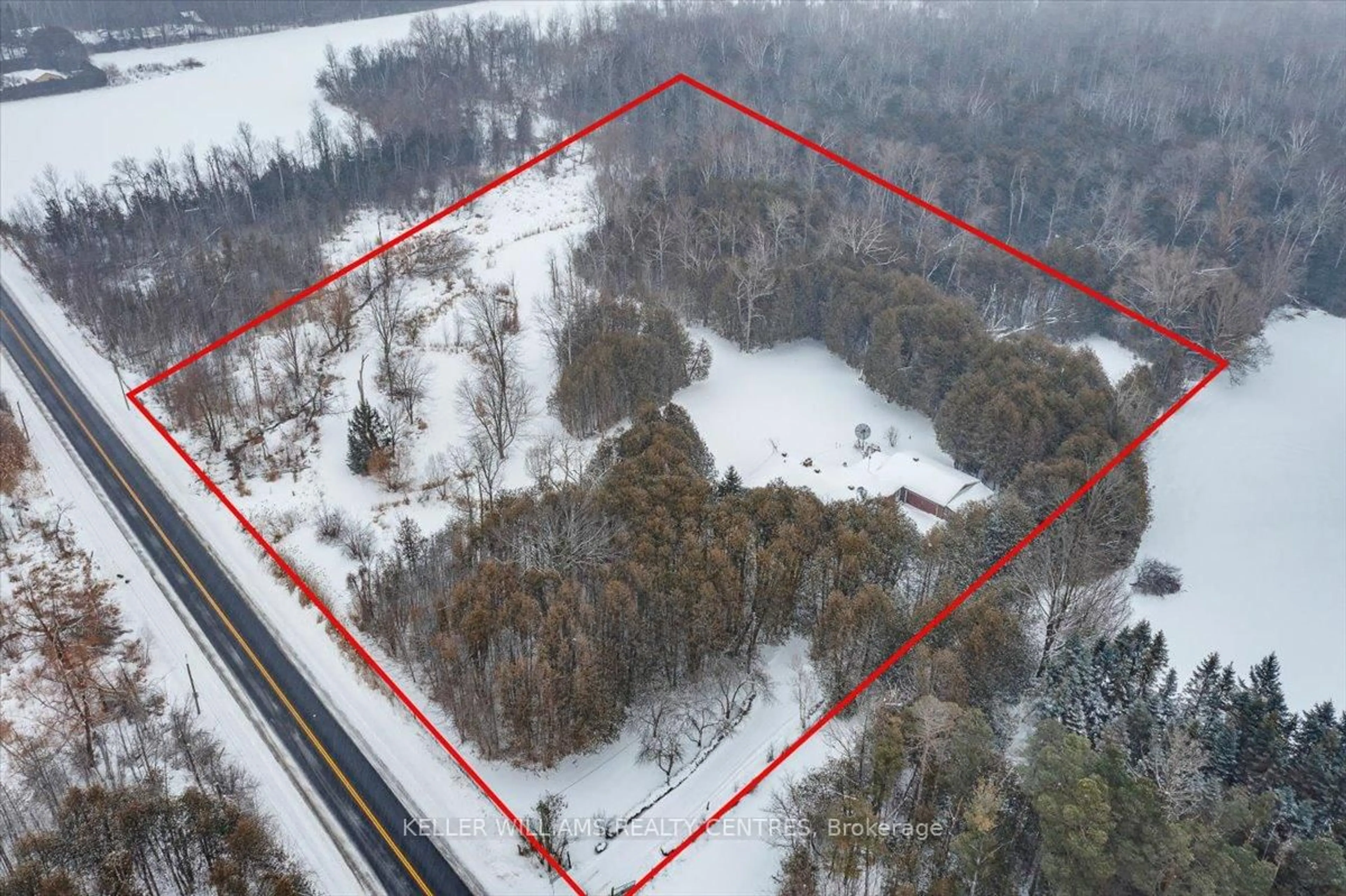 A pic from outside/outdoor area/front of a property/back of a property/a pic from drone, forest/trees view for 21489 Warden Ave, East Gwillimbury Ontario L0G 1R0
