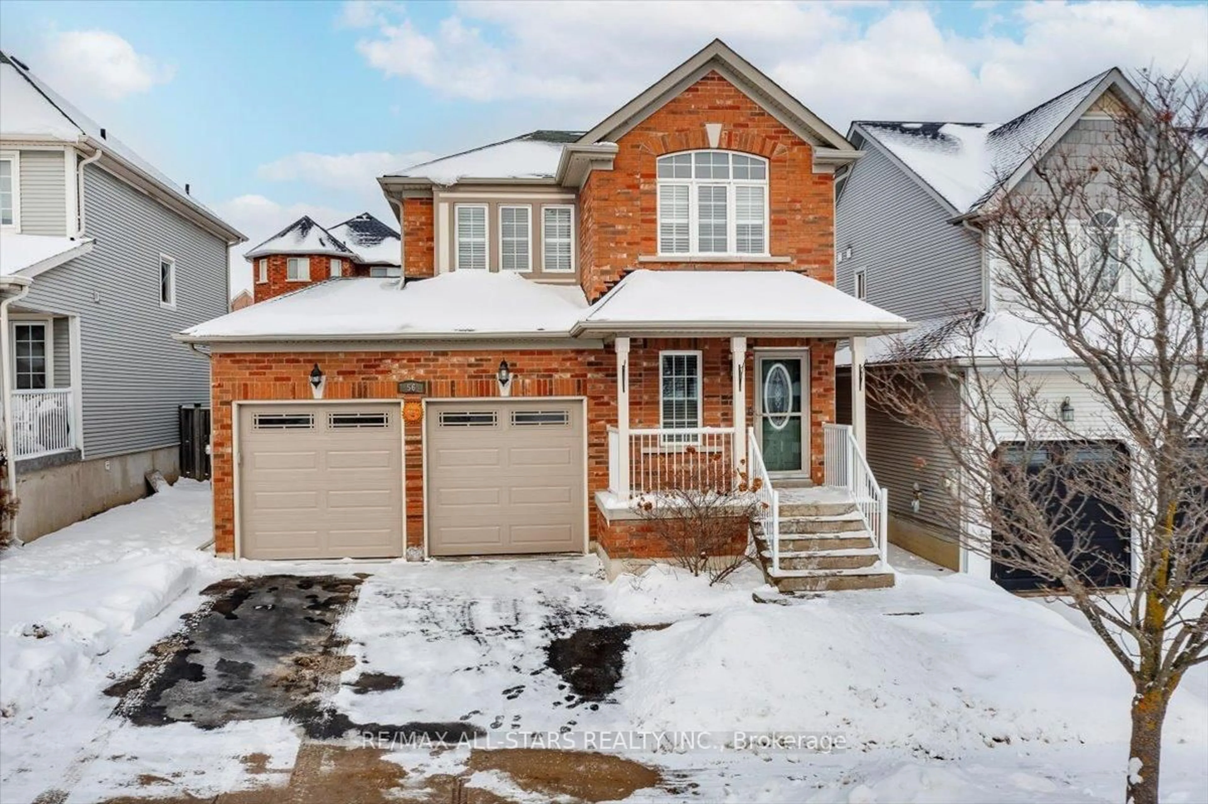 Home with brick exterior material, street for 56 Ian Dr, Georgina Ontario L4P 4G9