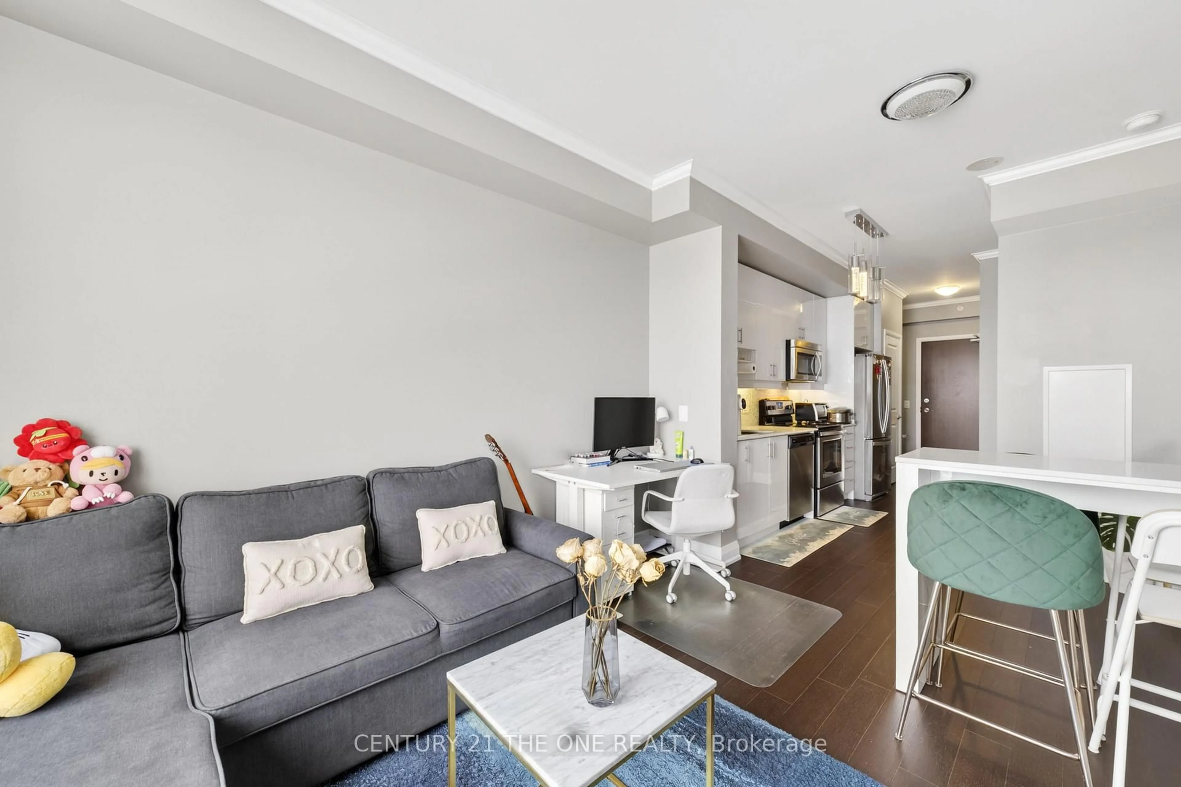 Living room with furniture, unknown for 9582 Markham Rd #610, Markham Ontario L6E 0T4