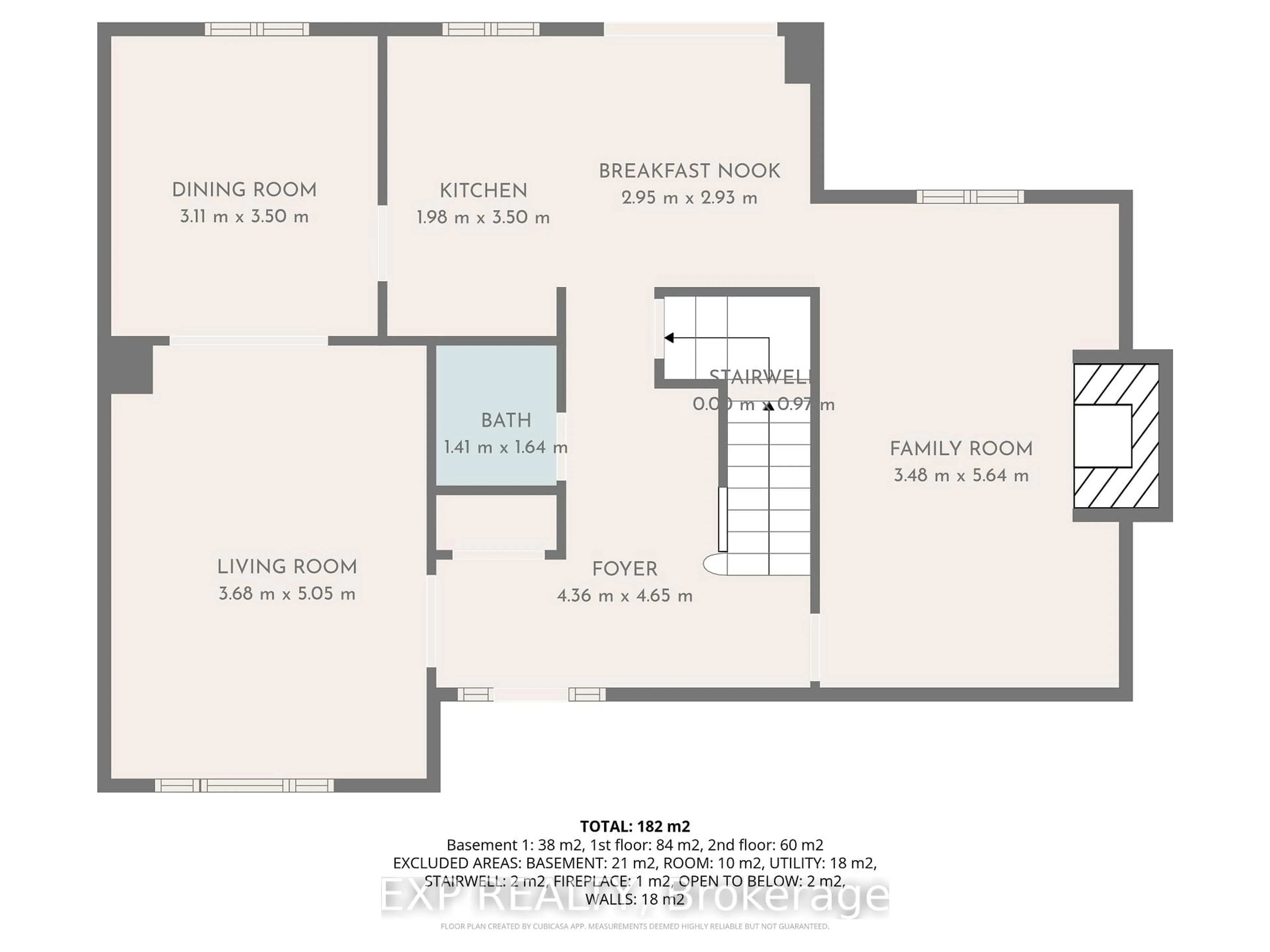 Floor plan for 200 Biscayne Blvd, Georgina Ontario L4P 3L5