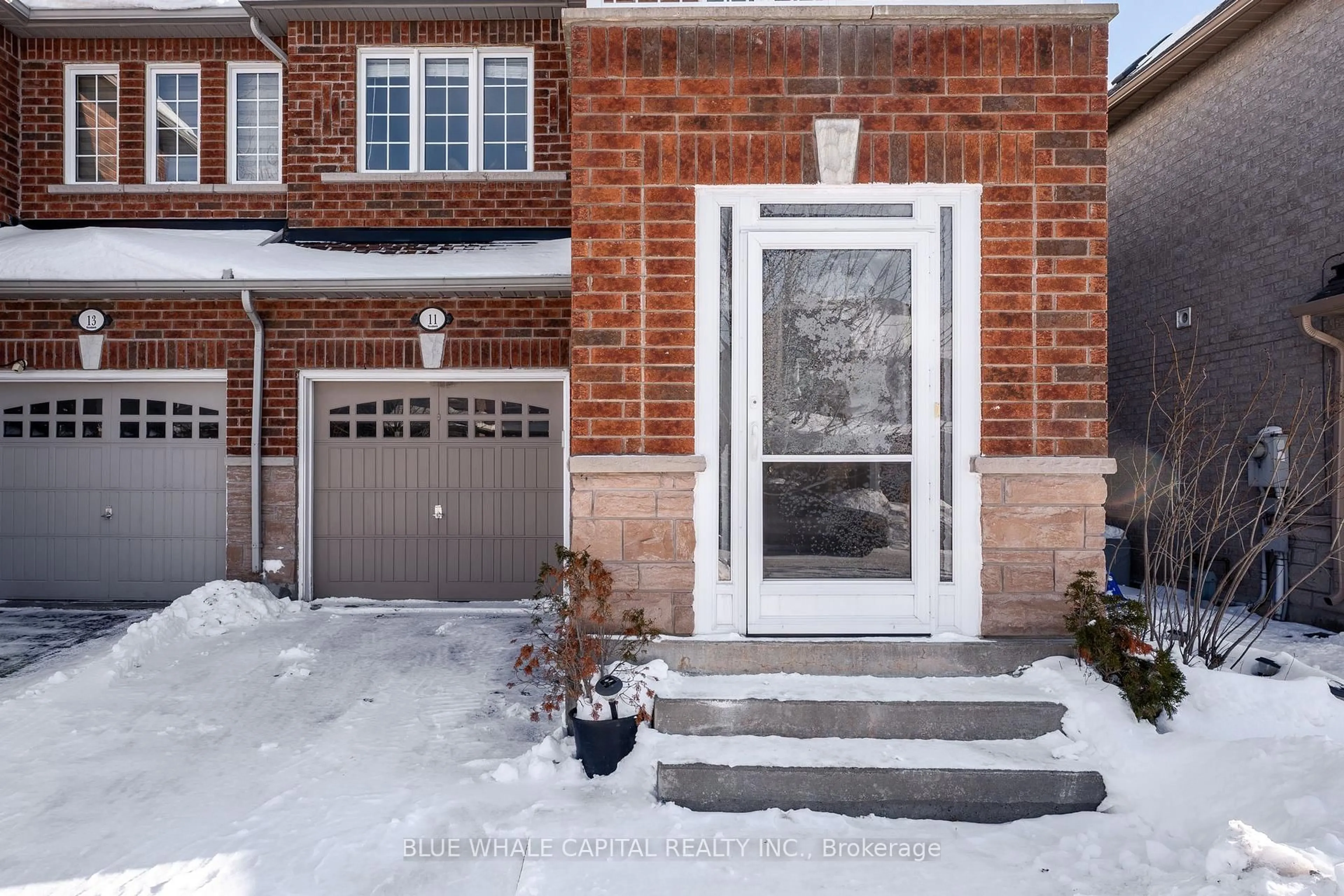 Home with brick exterior material, street for 11 Pamgrey Rd, Markham Ontario L6E 1X5