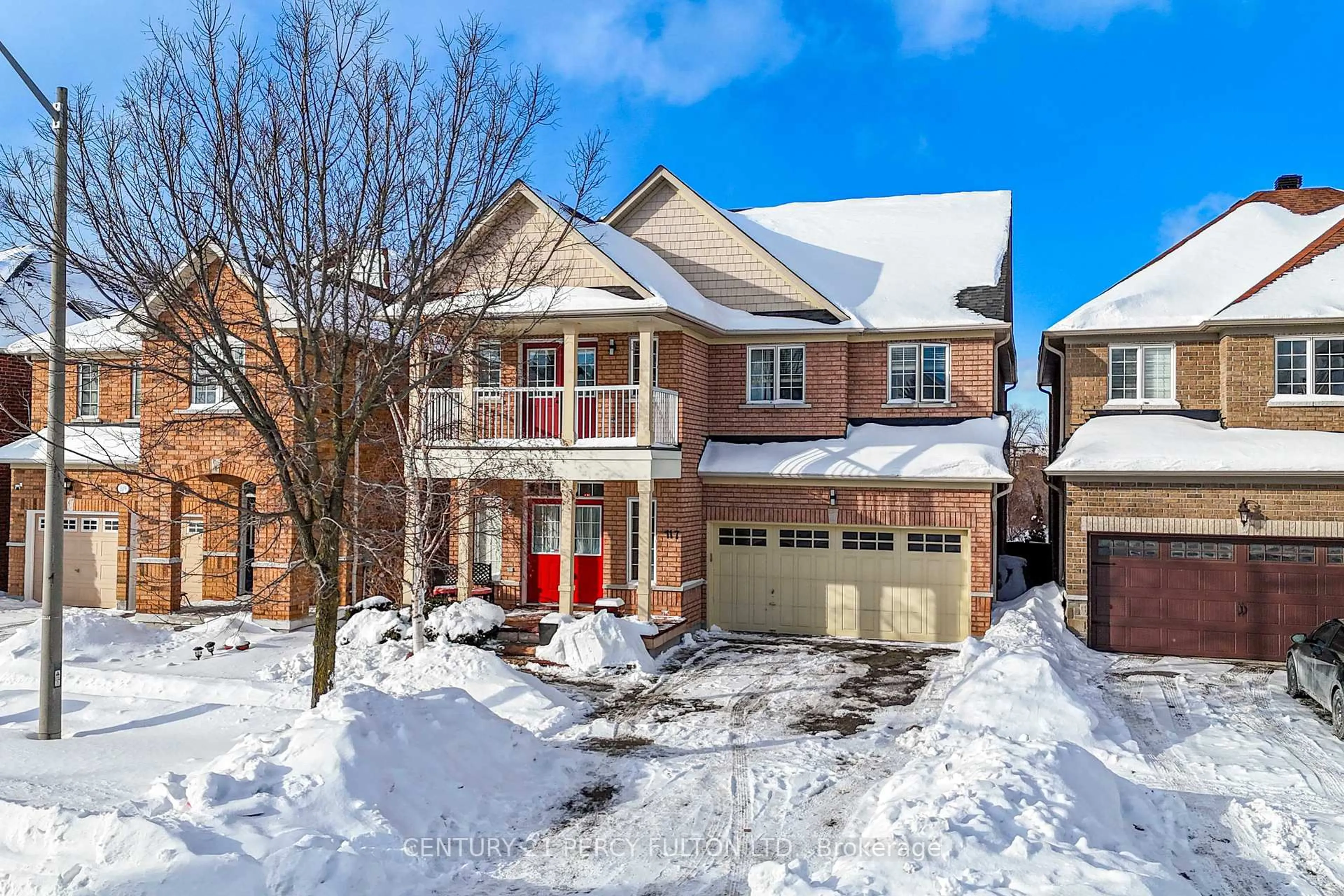 Home with brick exterior material, street for 117 Maroon Dr, Richmond Hill Ontario L4E 5B7