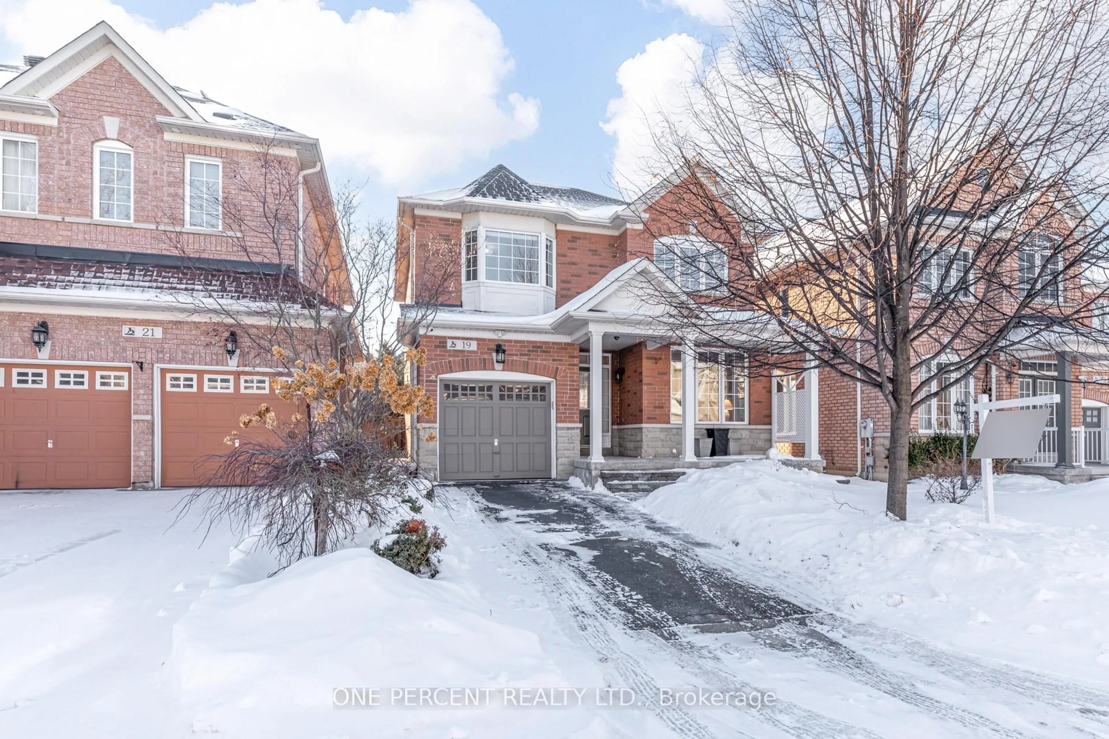 Home with brick exterior material, street for 19 Lundy Dr, Markham Ontario L6B 0G1