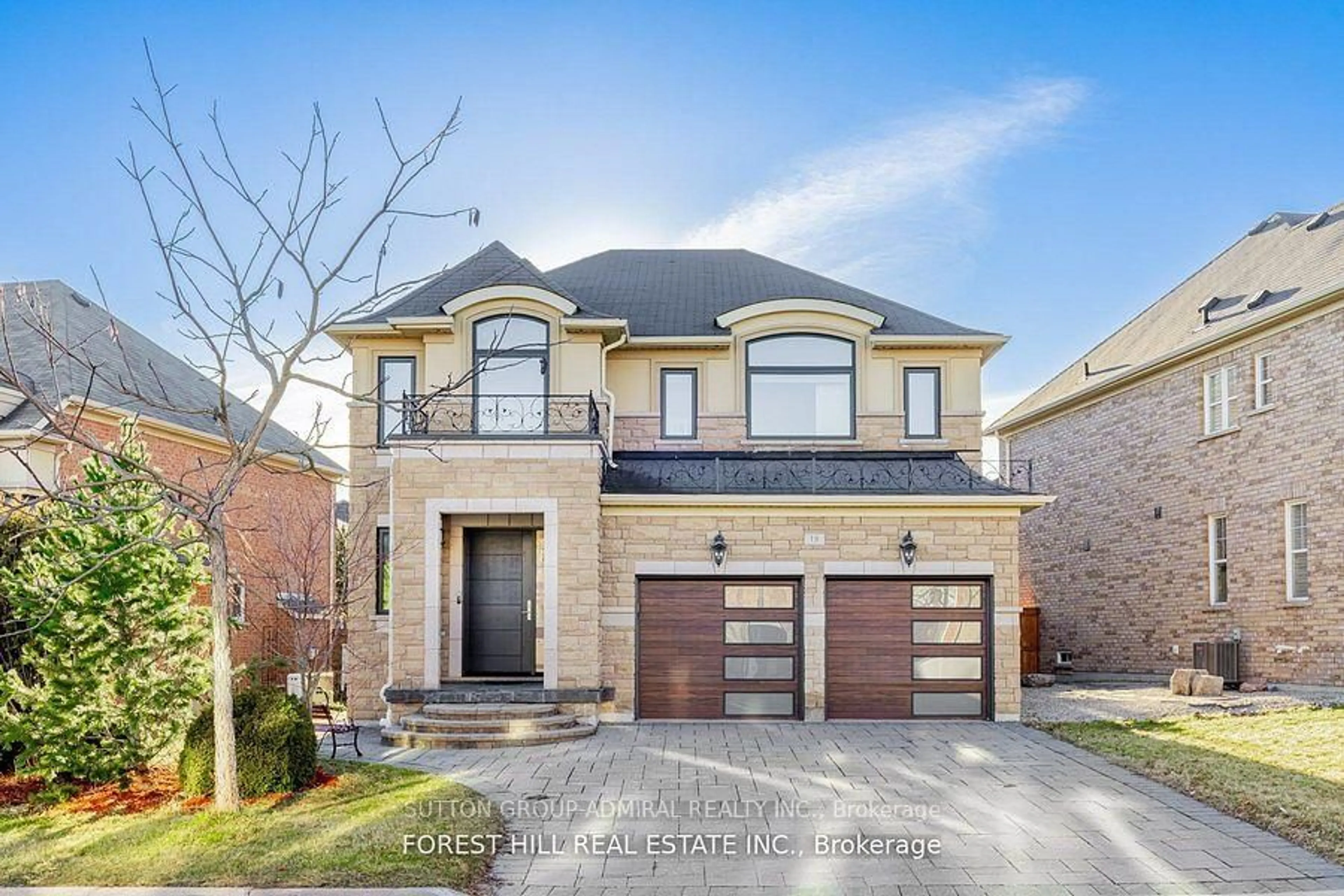 Home with brick exterior material, street for 18 William Bowes Blvd, Vaughan Ontario L6A 4B1