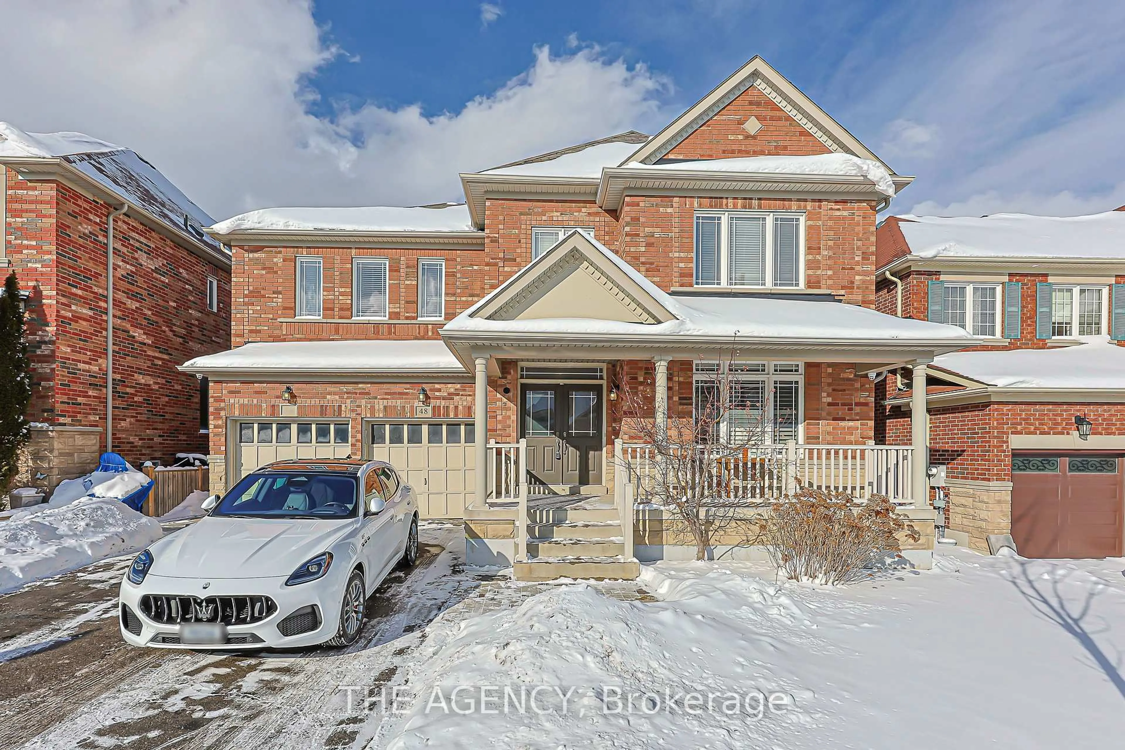 Home with brick exterior material, street for 48 Tonner Cres, Aurora Ontario L4G 0G6