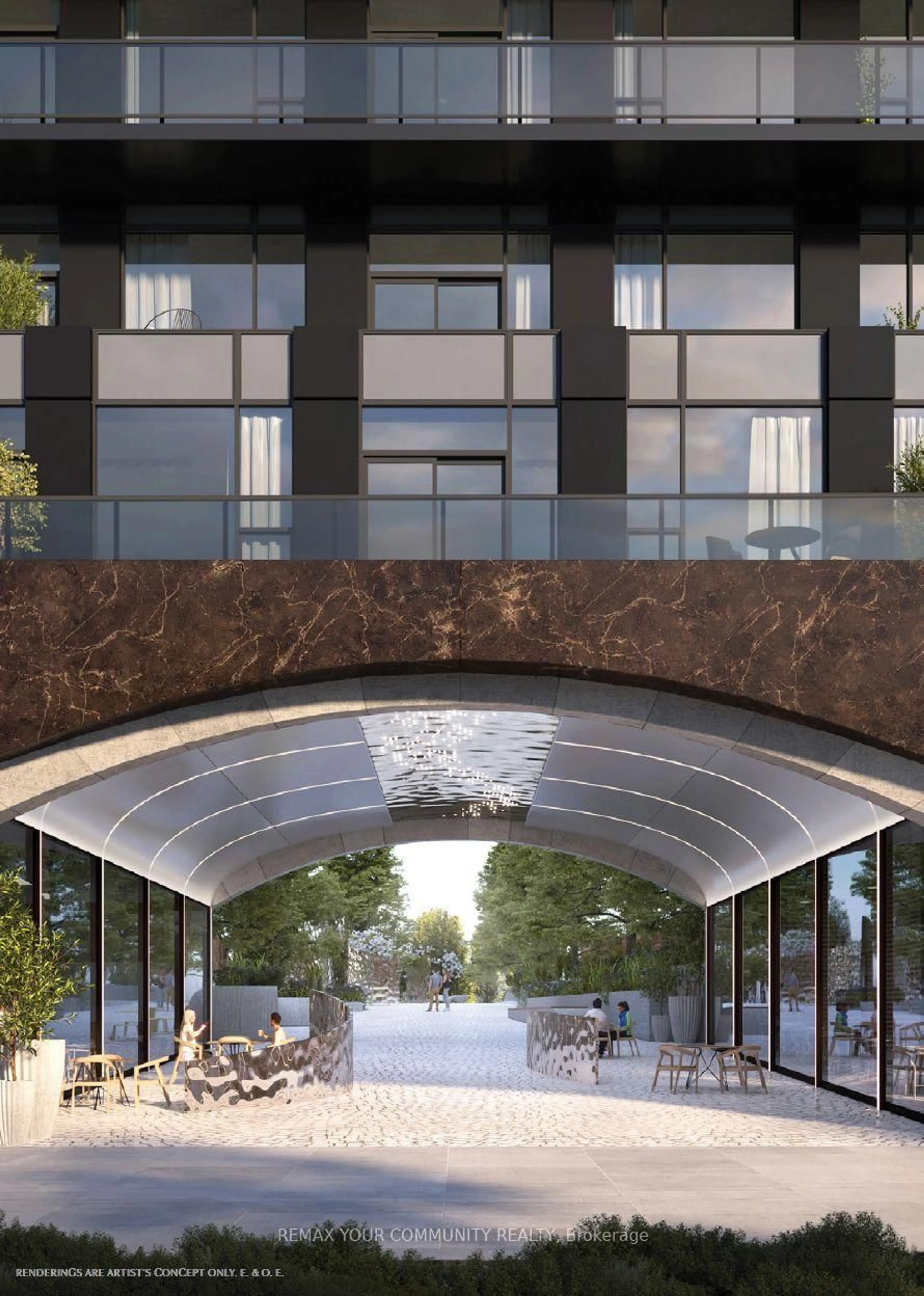 Indoor foyer for 8188 Yonge St #1002, Vaughan Ontario L4J 0M2