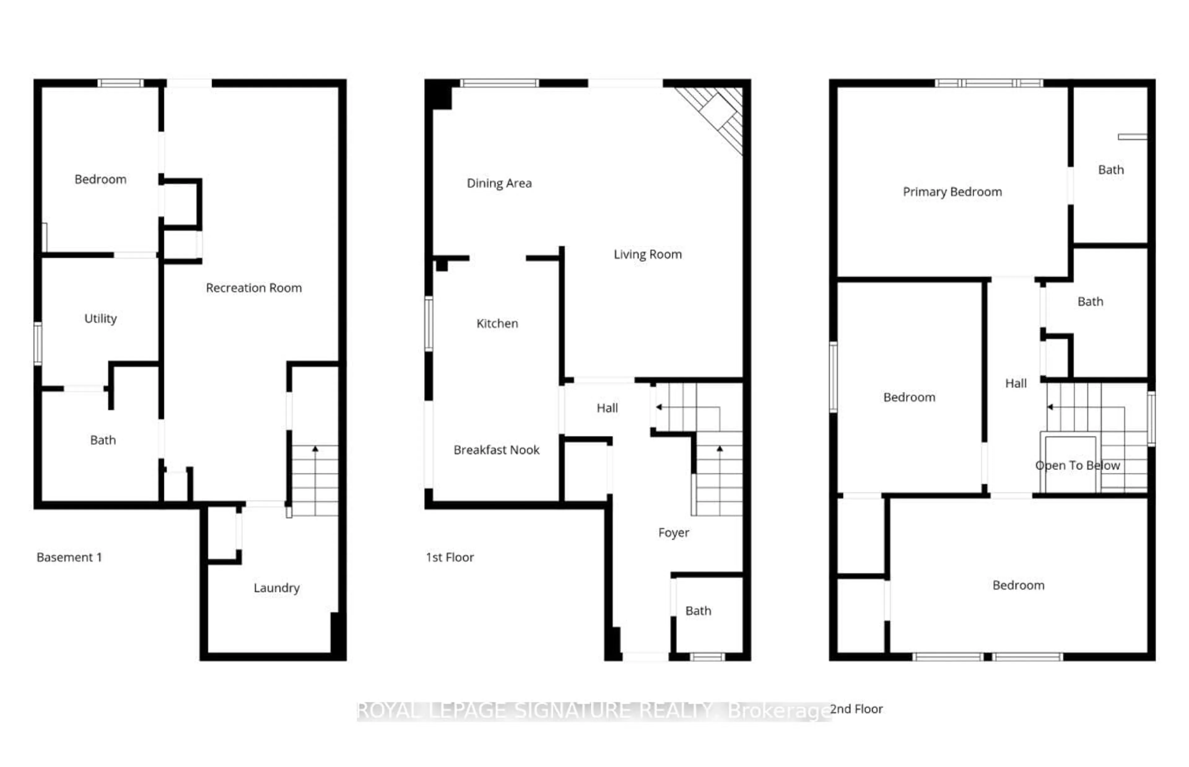 Floor plan for 163 Weldrick Rd, Richmond Hill Ontario L4C 5R7