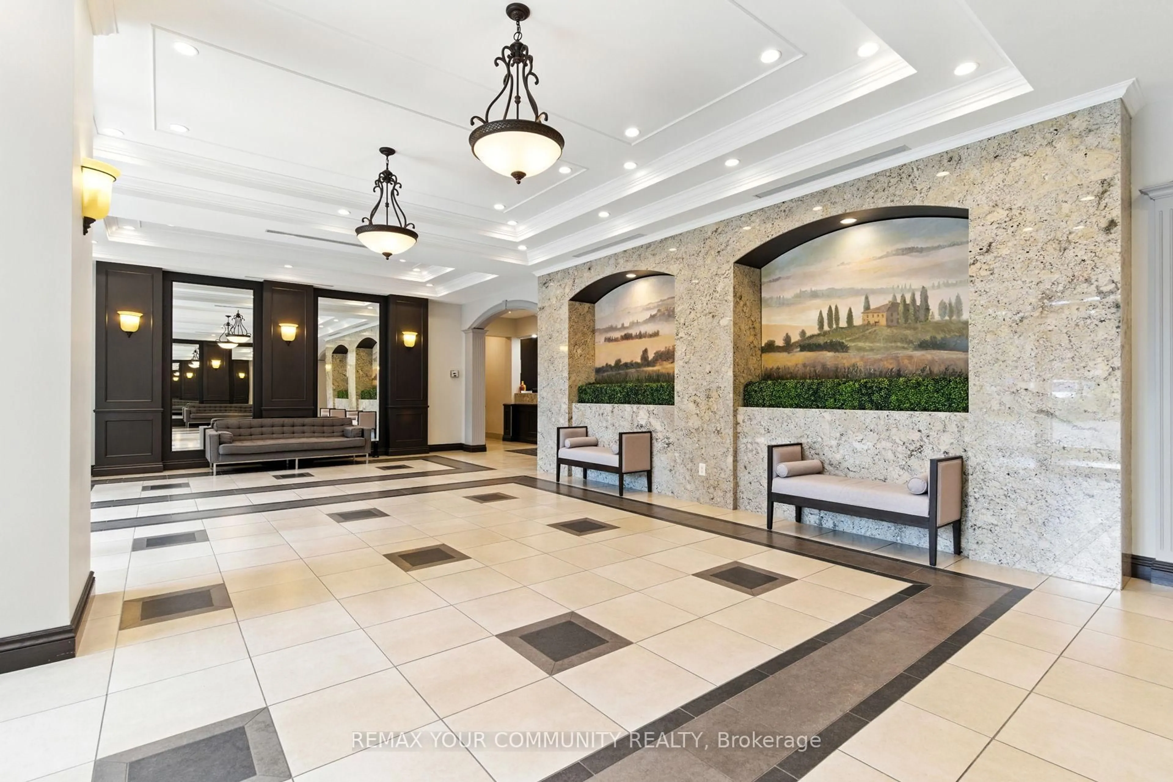 Lobby for 281 Woodbridge Ave #540, Vaughan Ontario L4L 0C6