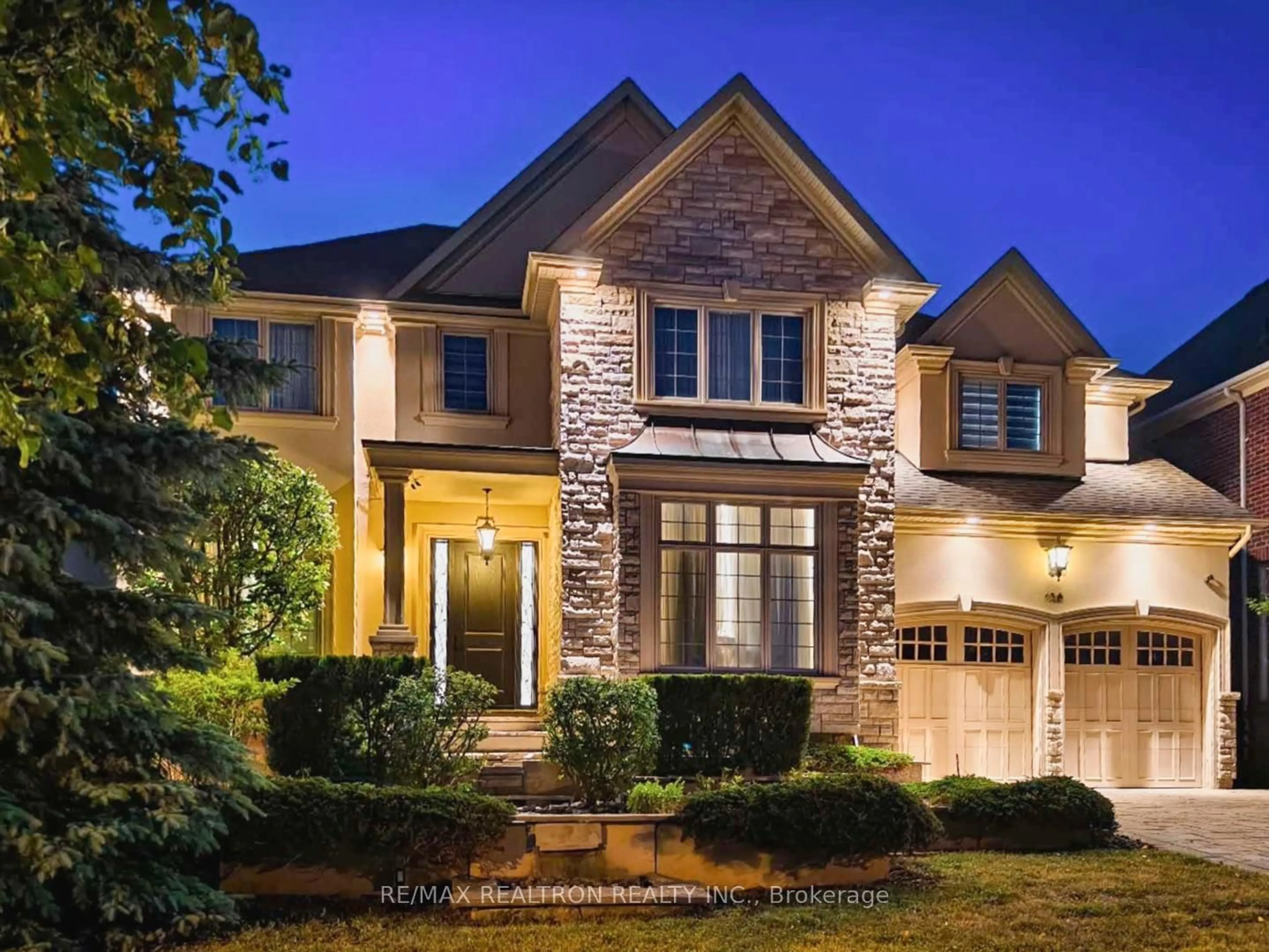 Home with brick exterior material, street for 136 Angus Glen Blvd, Markham Ontario L6C 3B8