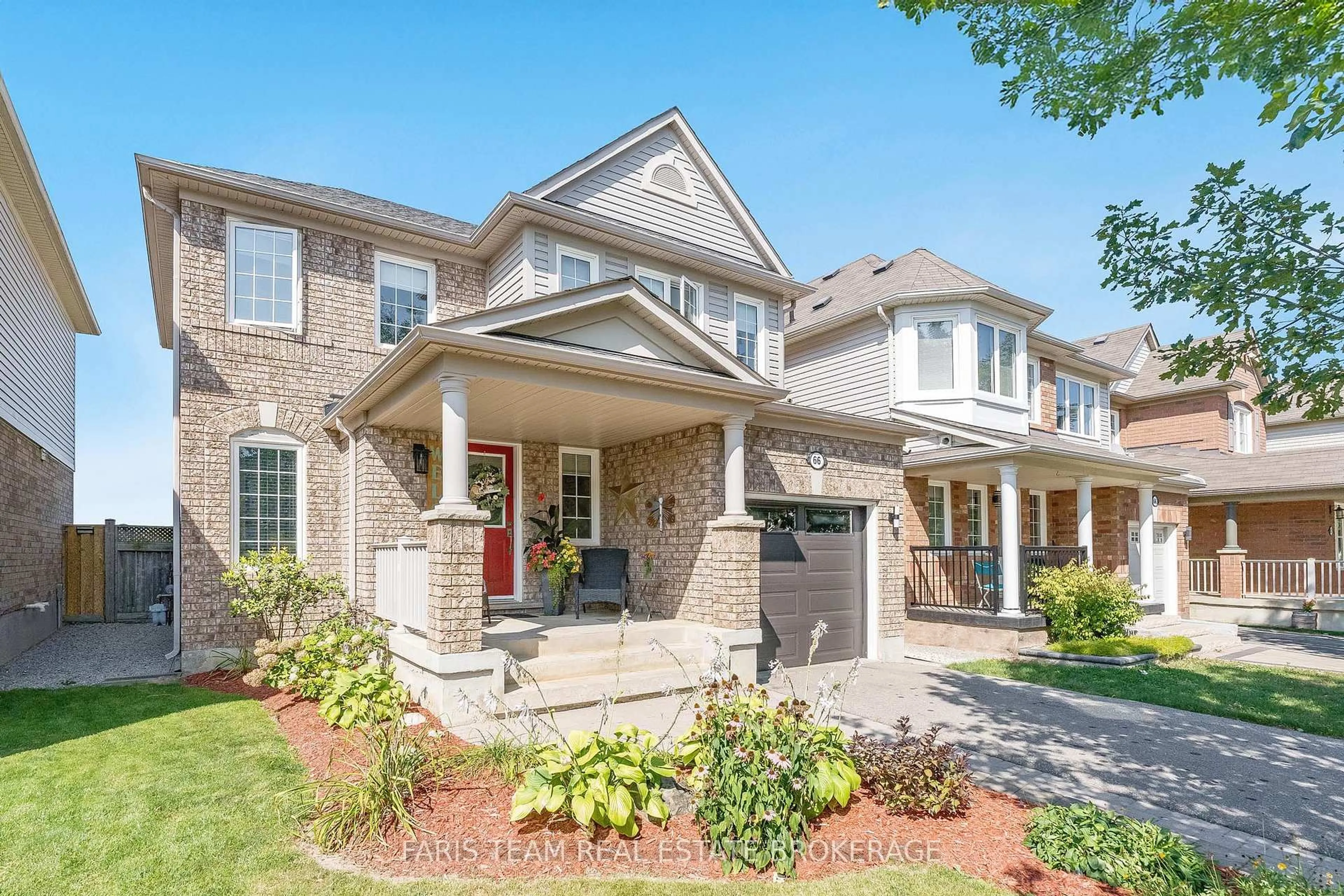 Home with brick exterior material, street for 66 John W Taylor Ave, New Tecumseth Ontario L9R 0E1