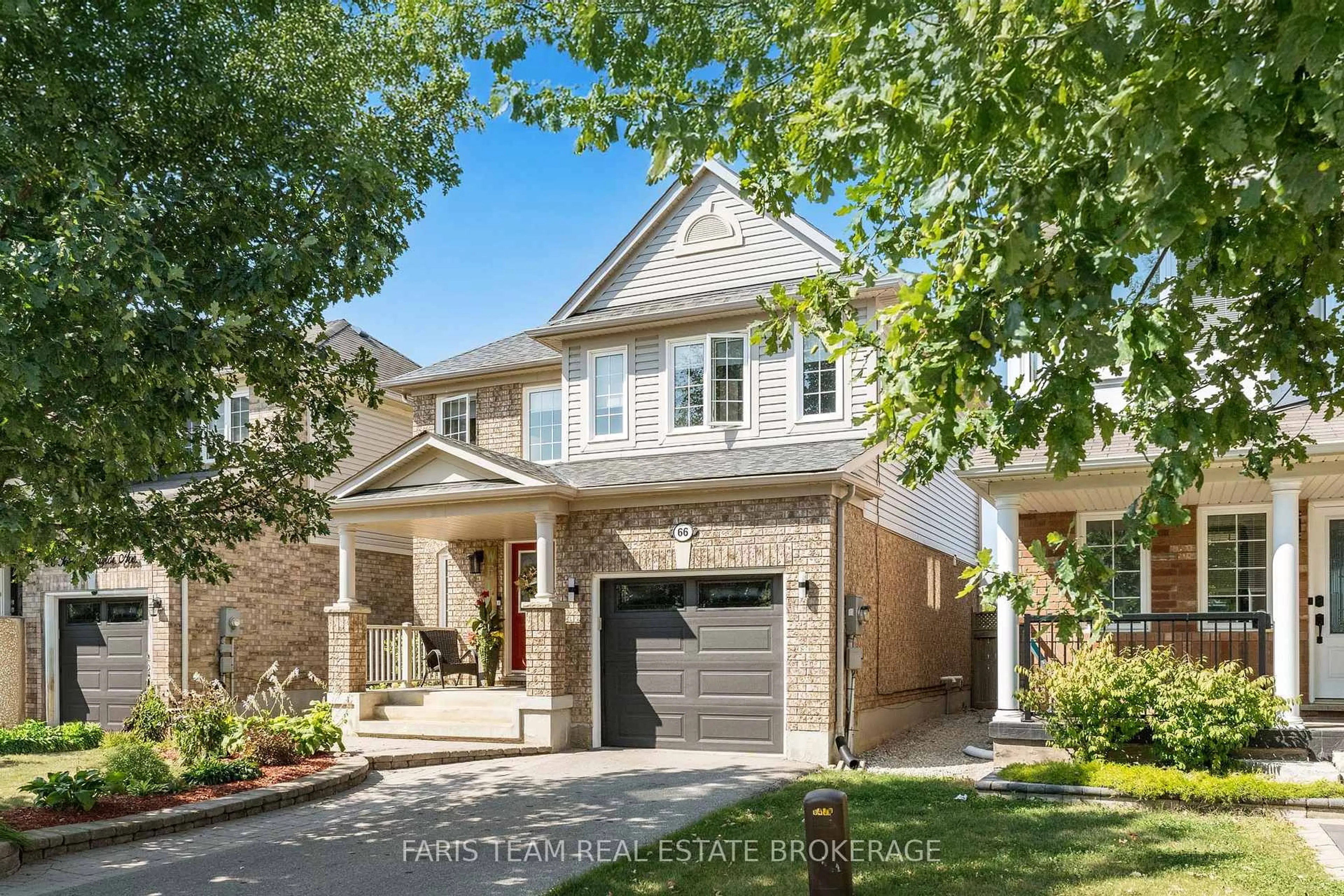 Home with brick exterior material, street for 66 John W Taylor Ave, New Tecumseth Ontario L9R 0E1