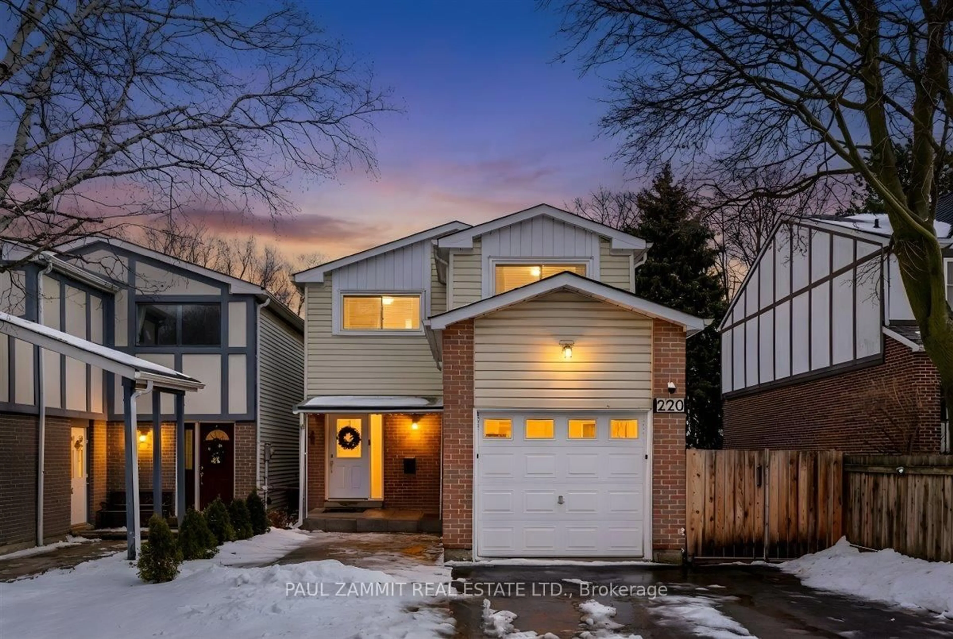 Home with brick exterior material, street for 220 Simonston Blvd, Markham Ontario L3T 4M2