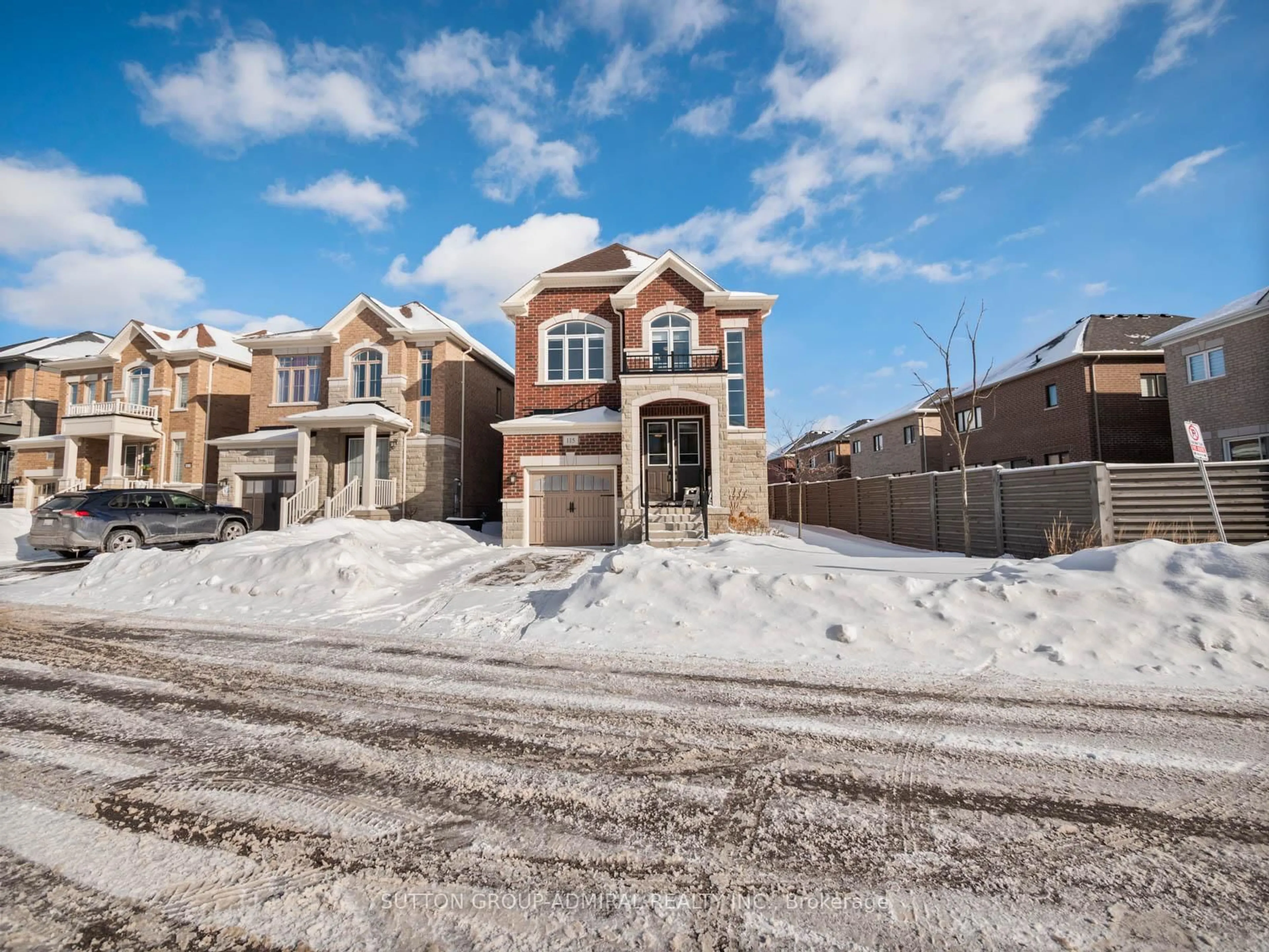 Home with brick exterior material, street for 115 Pine Hill Cres, Aurora Ontario L4G 3X9
