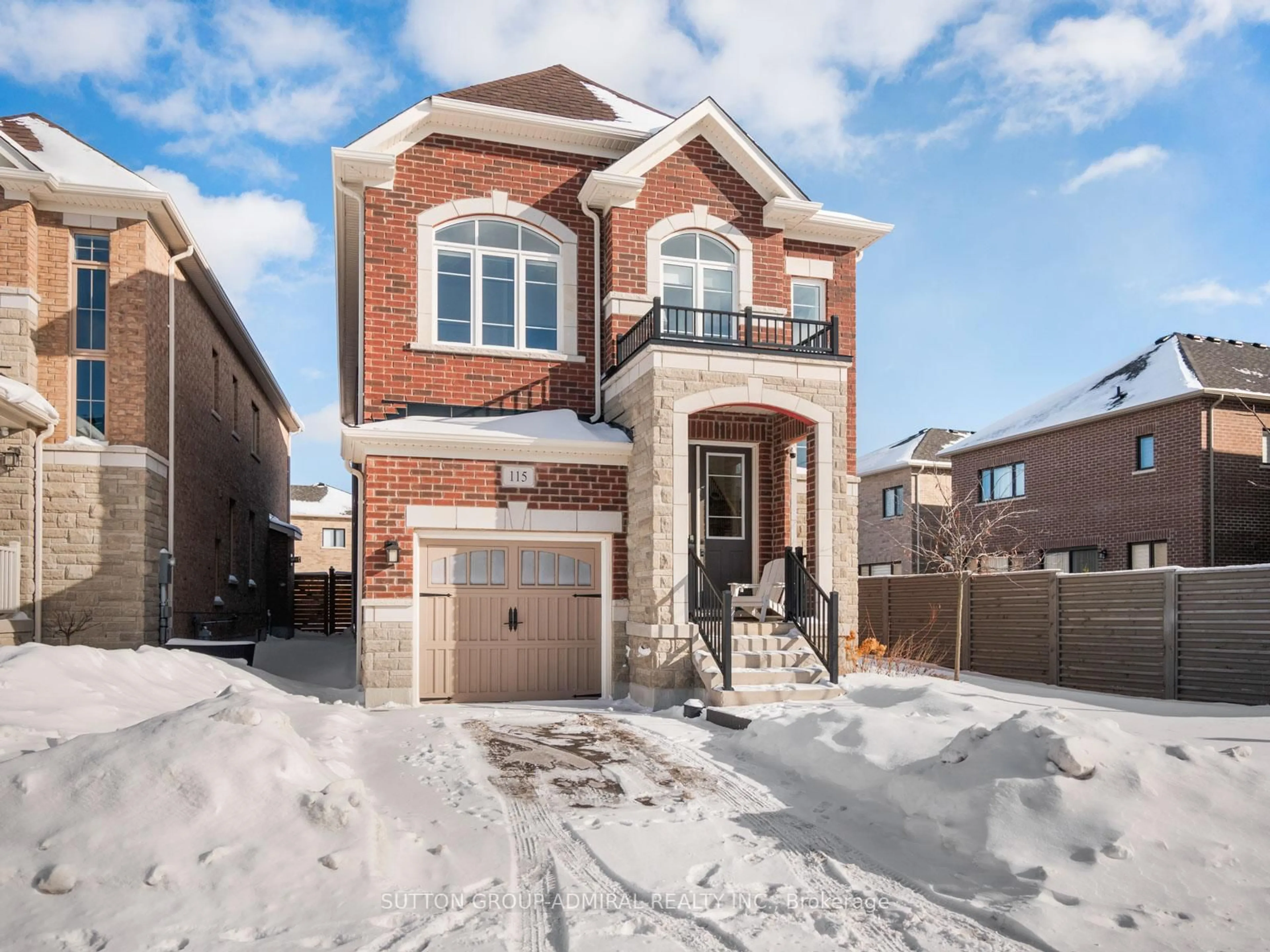 Home with brick exterior material, street for 115 Pine Hill Cres, Aurora Ontario L4G 3X9
