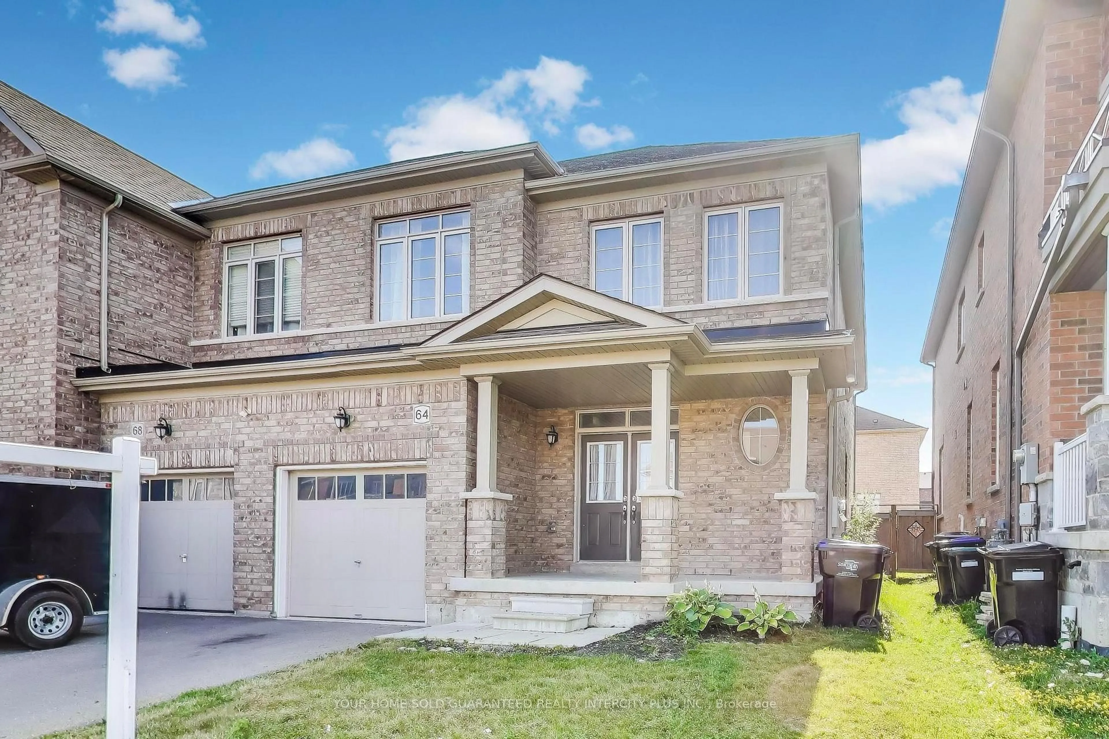 Home with brick exterior material, street for 64 Barrow Ave, Bradford West Gwillimbury Ontario L3Z 0W1