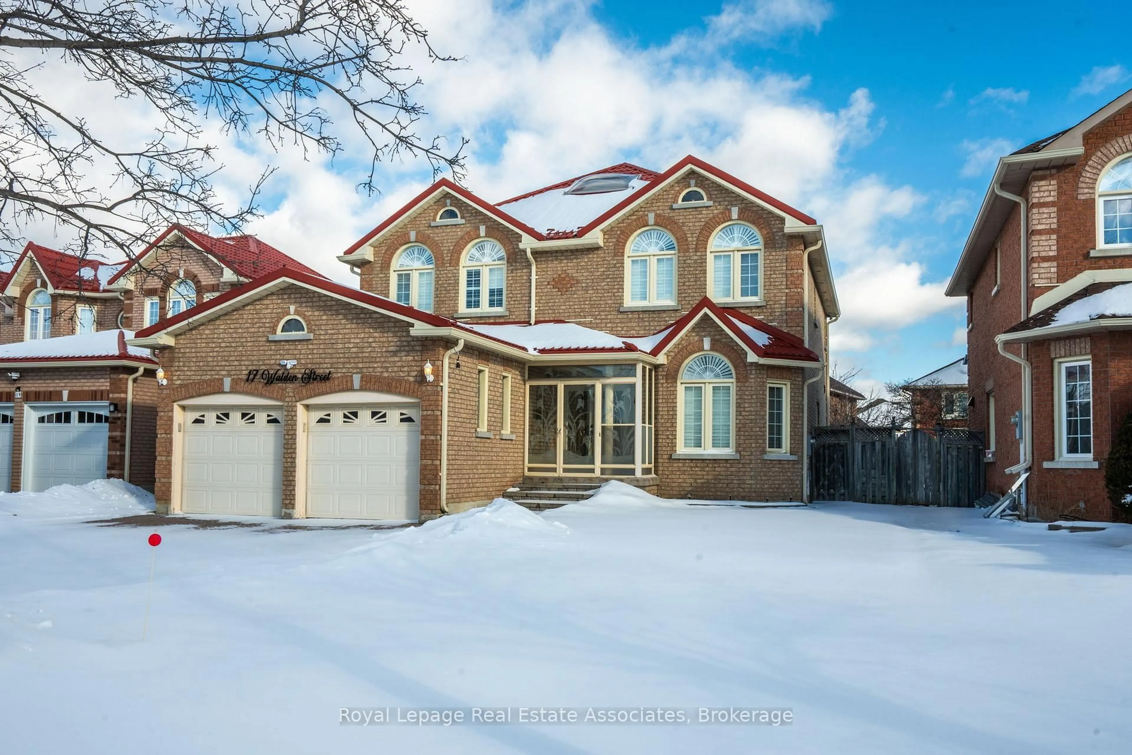 Home with brick exterior material, street for 17 Walden St, Markham Ontario L3S 3M1