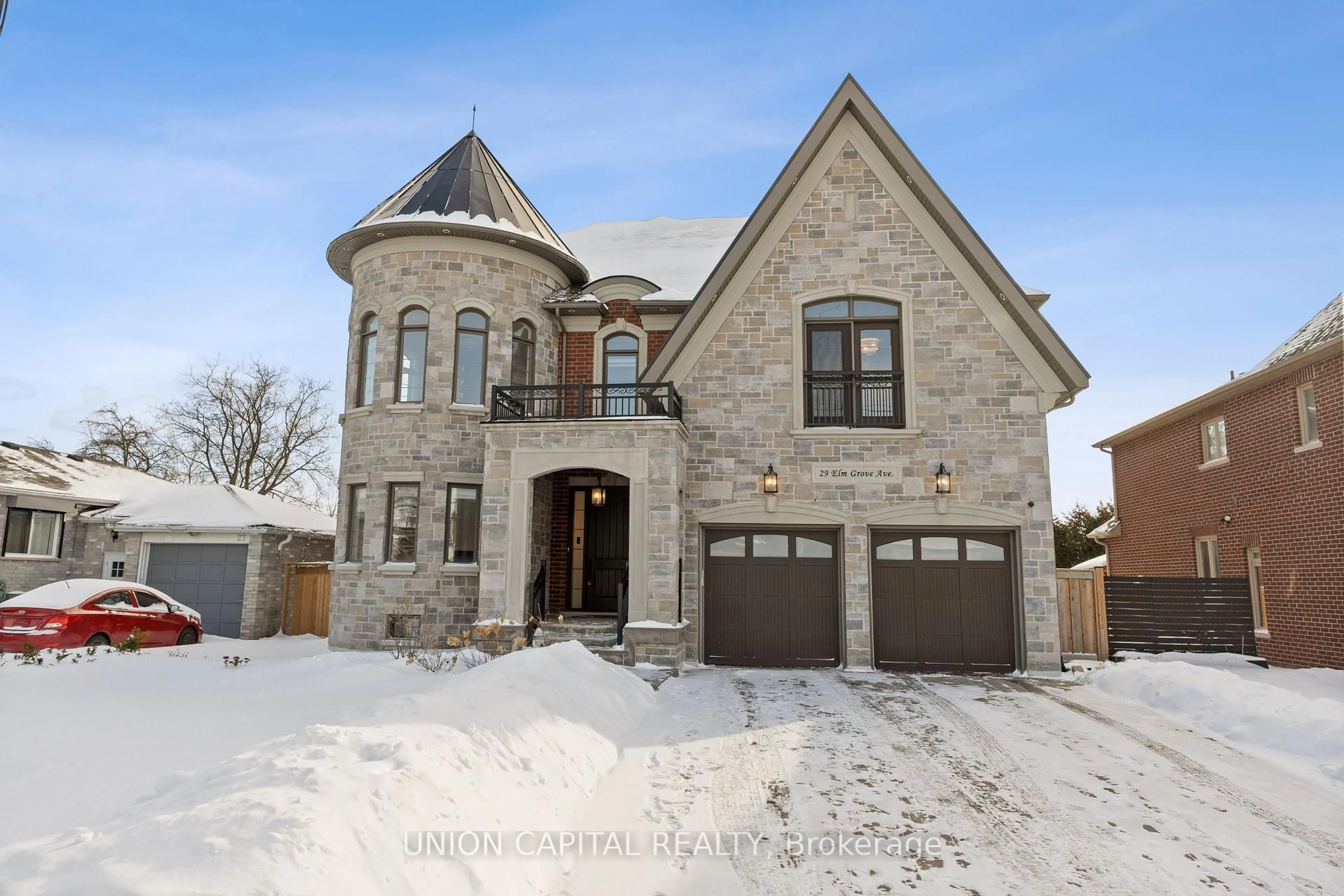 Home with brick exterior material, street for 29 Elm Grove Ave, Richmond Hill Ontario L4E 2T2