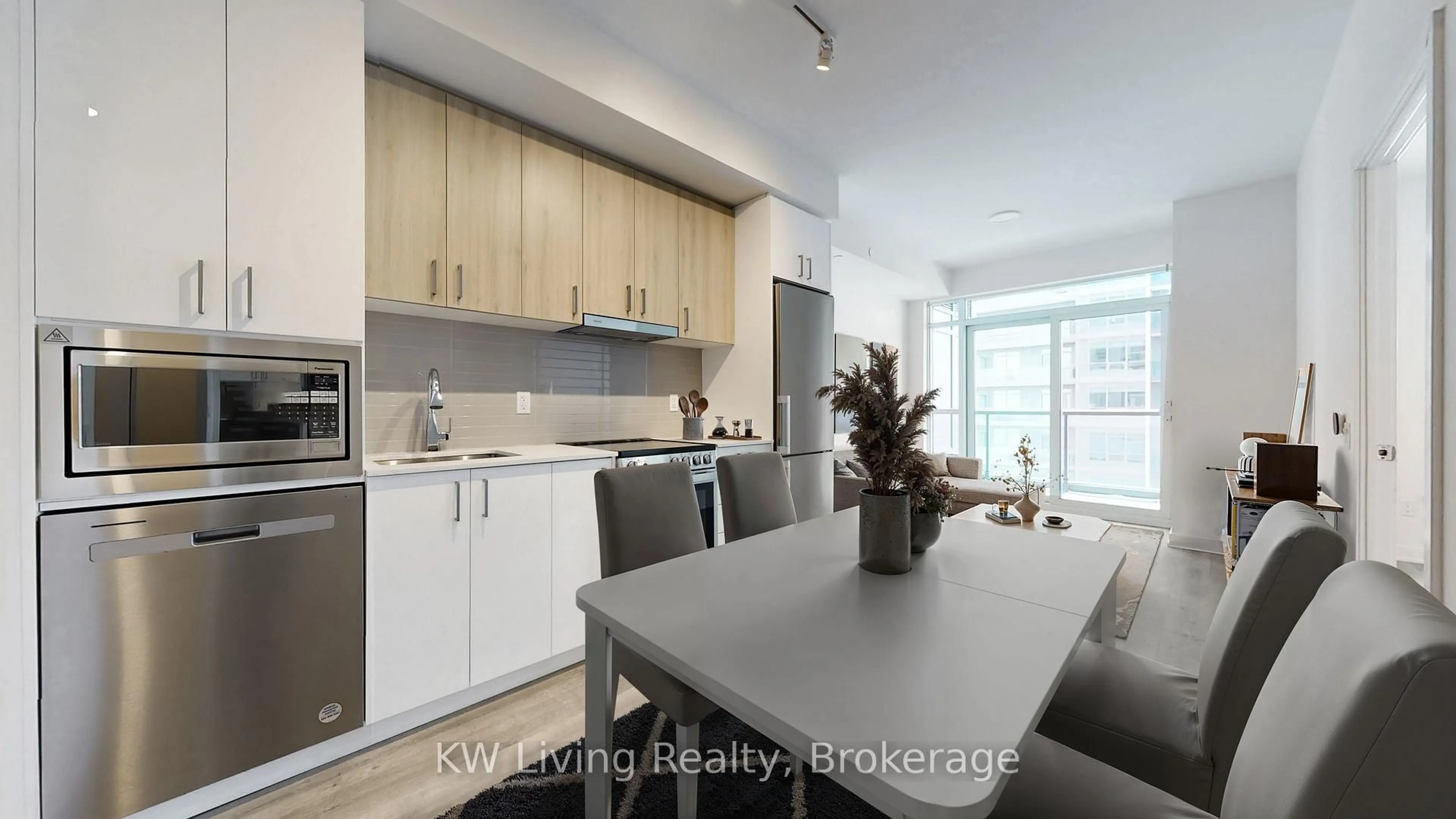 Open concept kitchen, unknown for 50 Upper Mall Dr #2903, Vaughan Ontario L4J 0L7