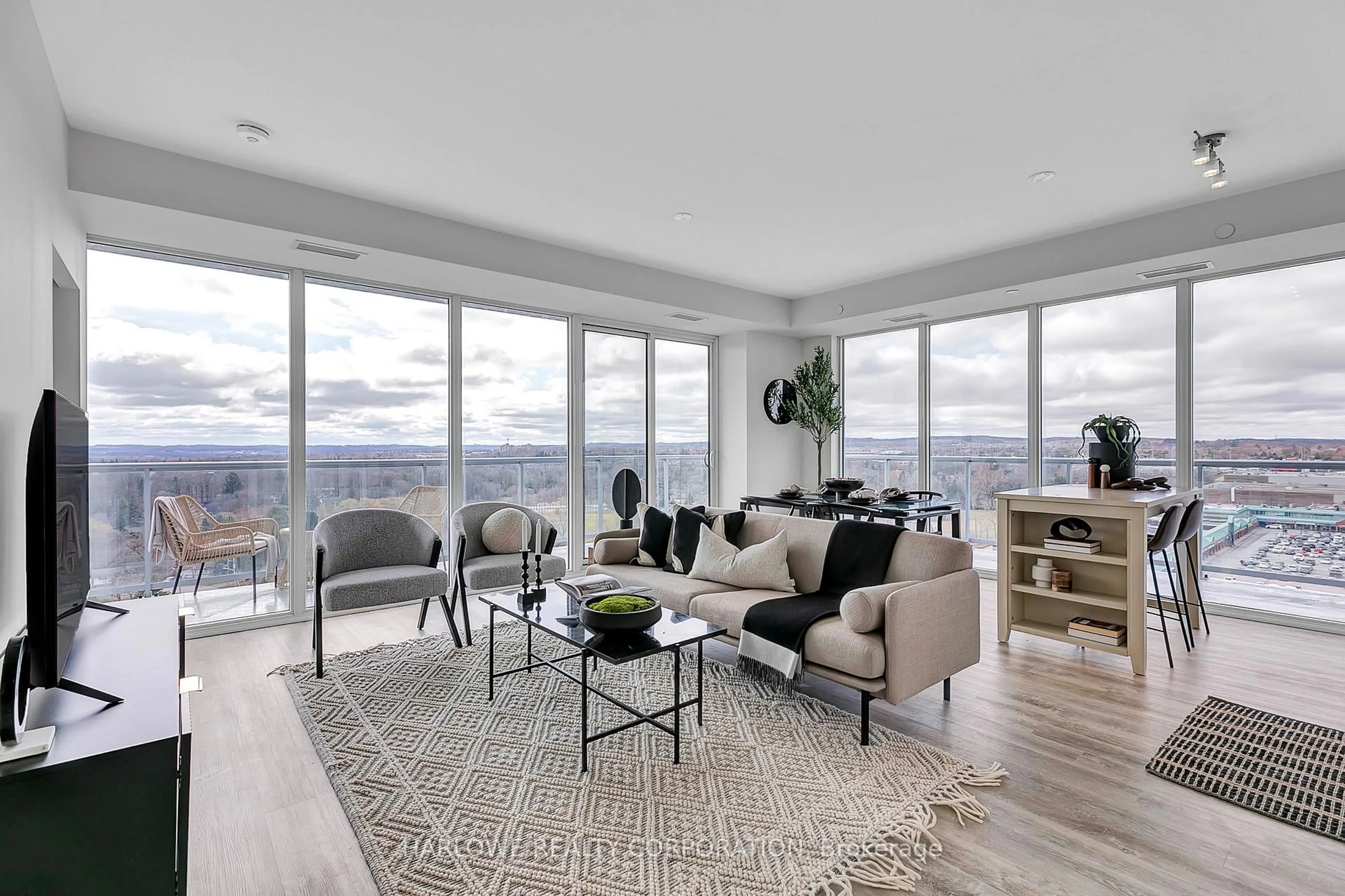 Living room with furniture, unknown for 185 Deerfield Rd #1204, Newmarket Ontario L3Y 0G7