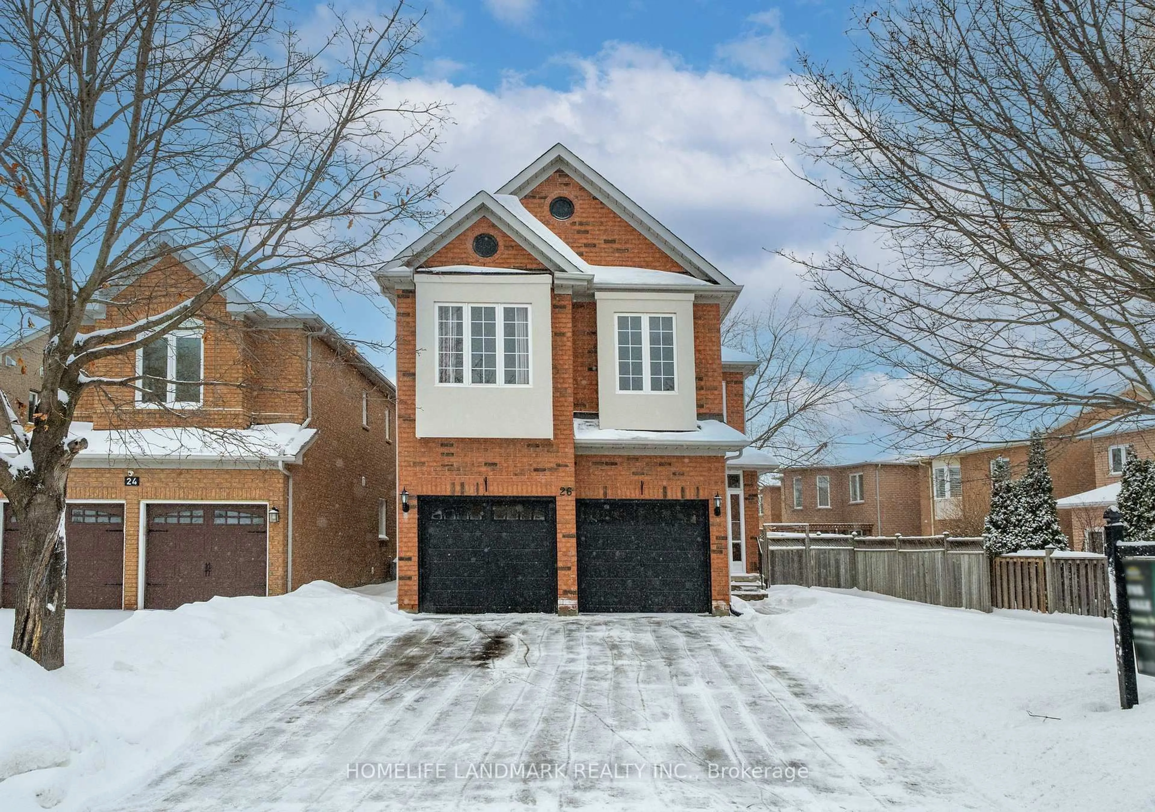 Home with brick exterior material, street for 26 Monaco Cres, Richmond Hill Ontario L4S 1X6