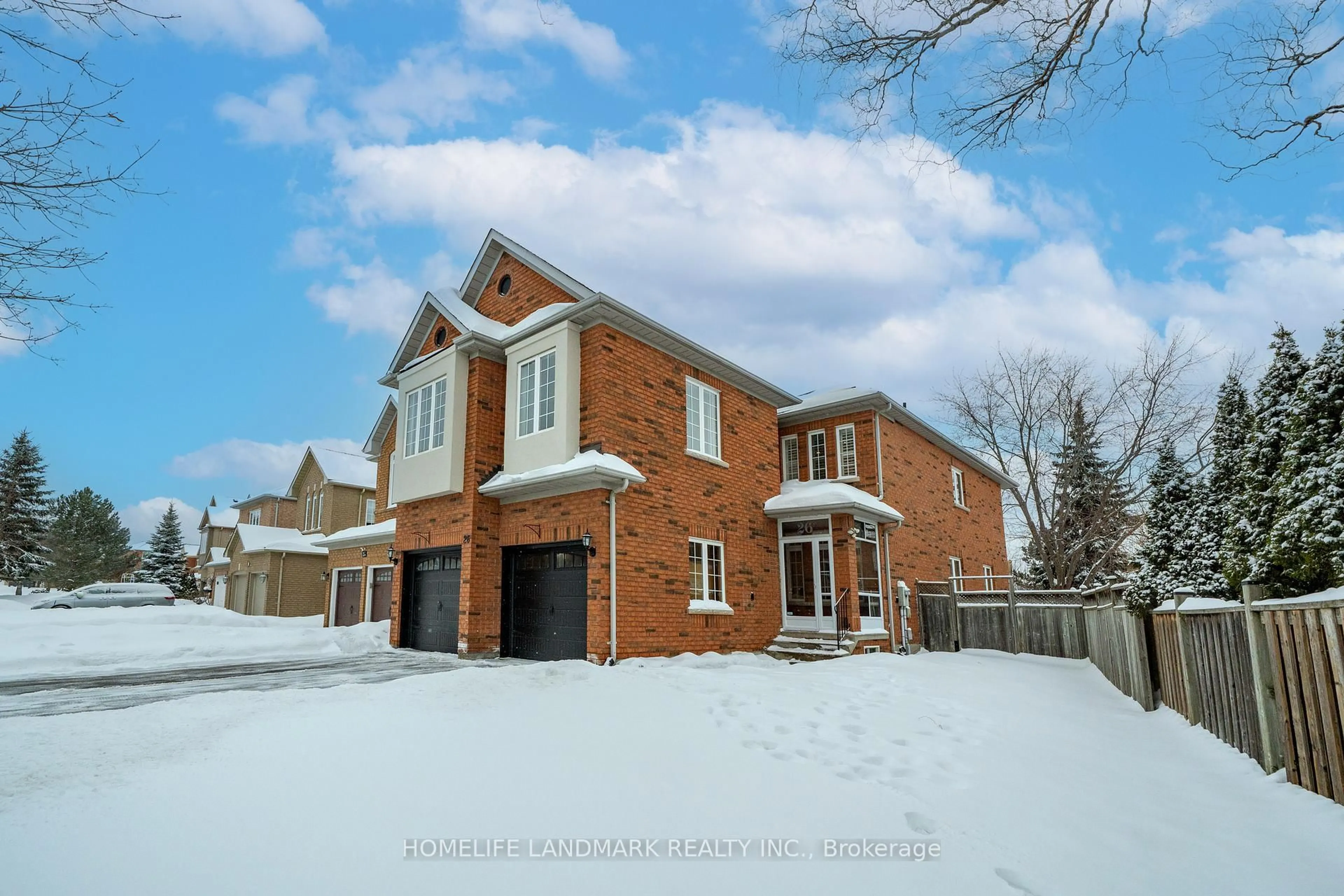 Home with brick exterior material, street for 26 Monaco Cres, Richmond Hill Ontario L4S 1X6