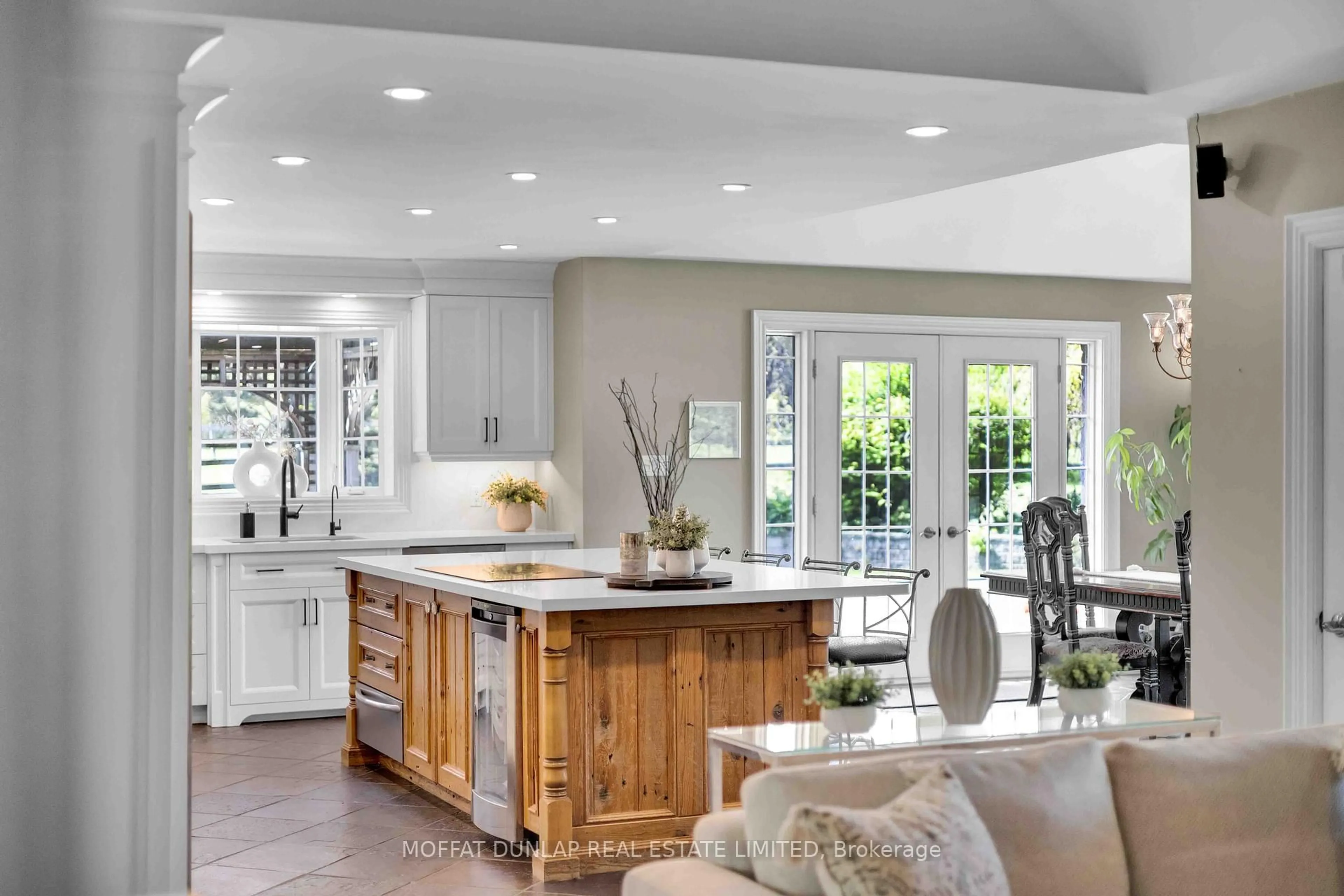 Open concept kitchen, ceramic/tile floor for 1910 18th Sideroad, New Tecumseth Ontario L0G 1W0