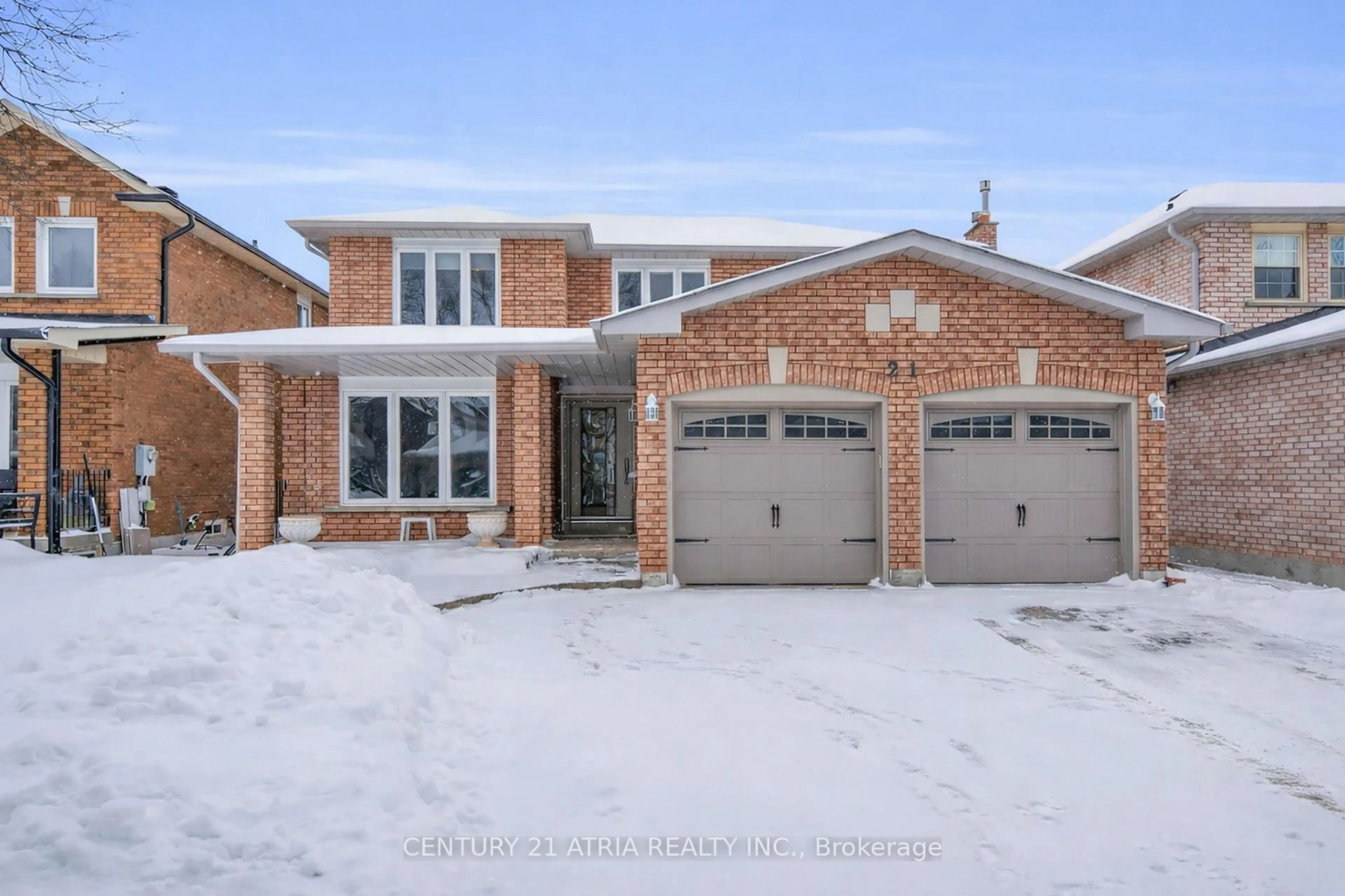 Home with brick exterior material, street for 21 Woodstone Ave, Richmond Hill Ontario L4H 0A9