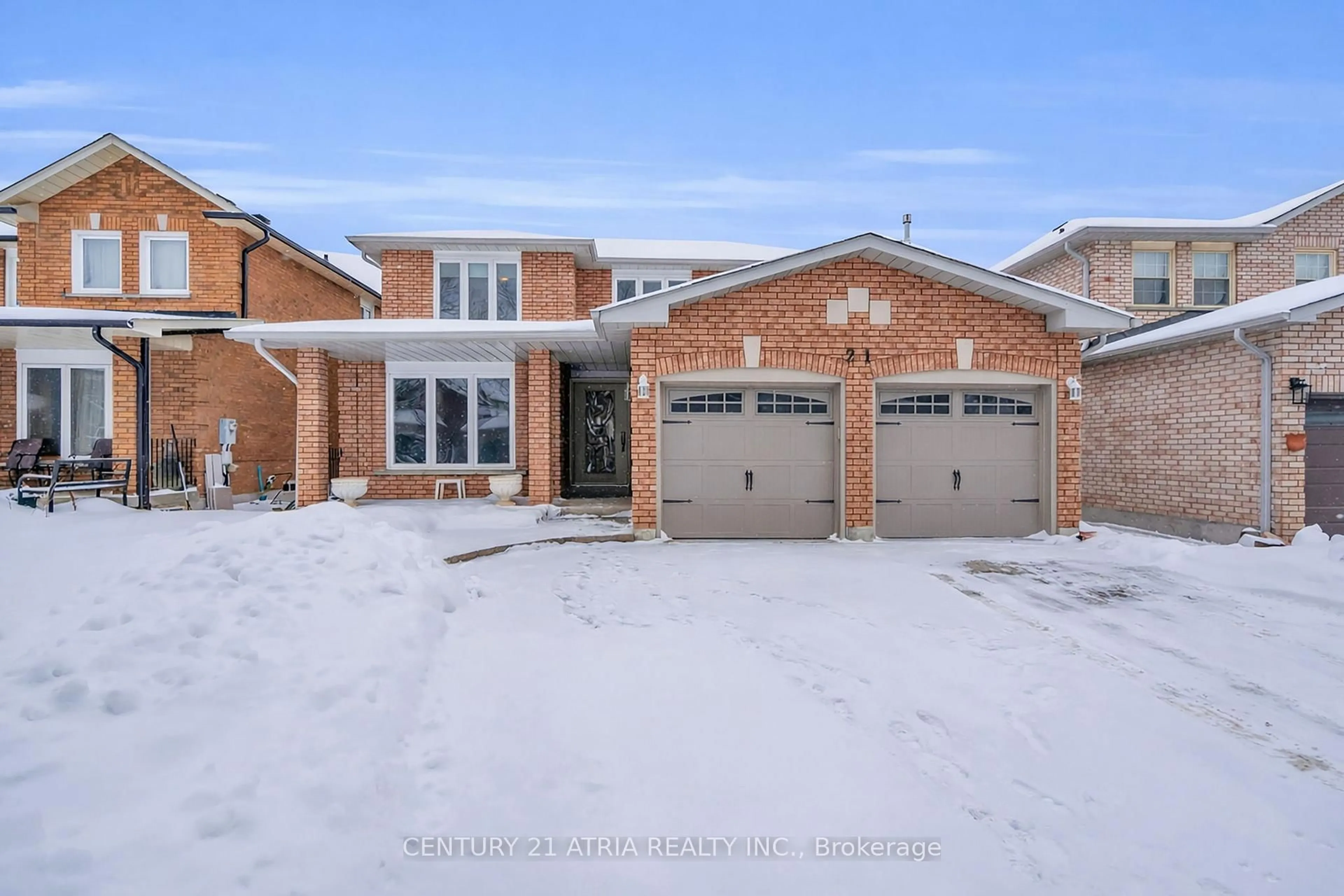 Home with brick exterior material, street for 21 Woodstone Ave, Richmond Hill Ontario L4H 0A9