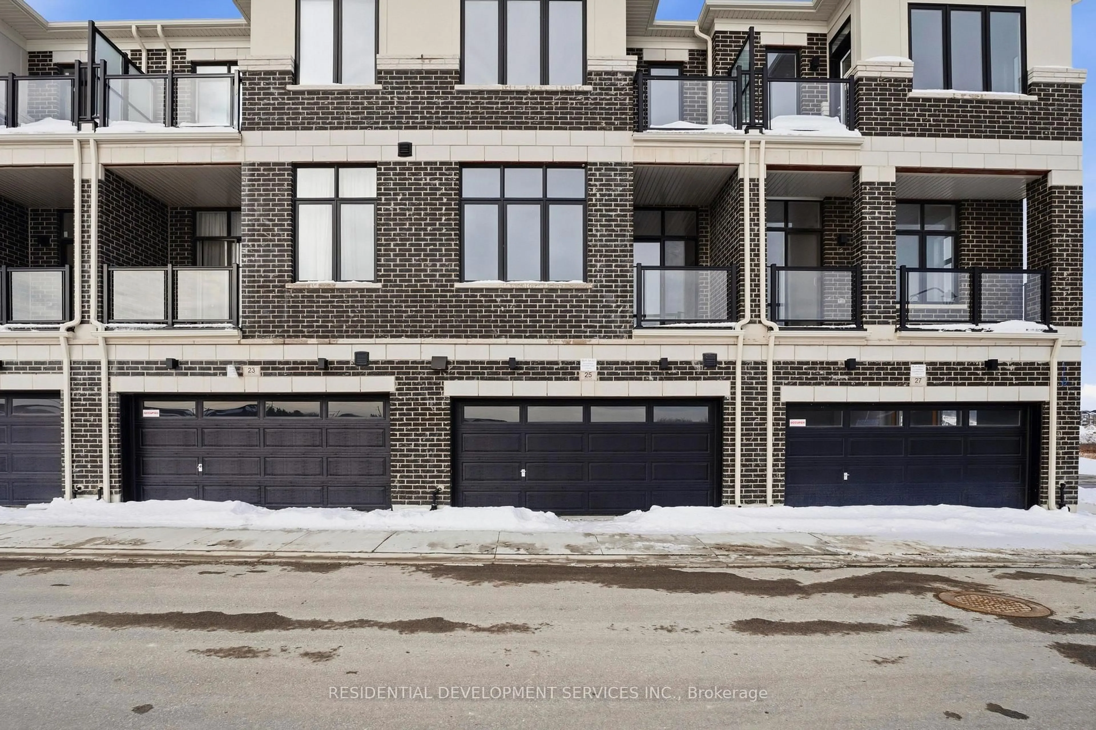 Home with brick exterior material, street for 25 Norman Fleming Lane, Richmond Hill Ontario L4S 1N4