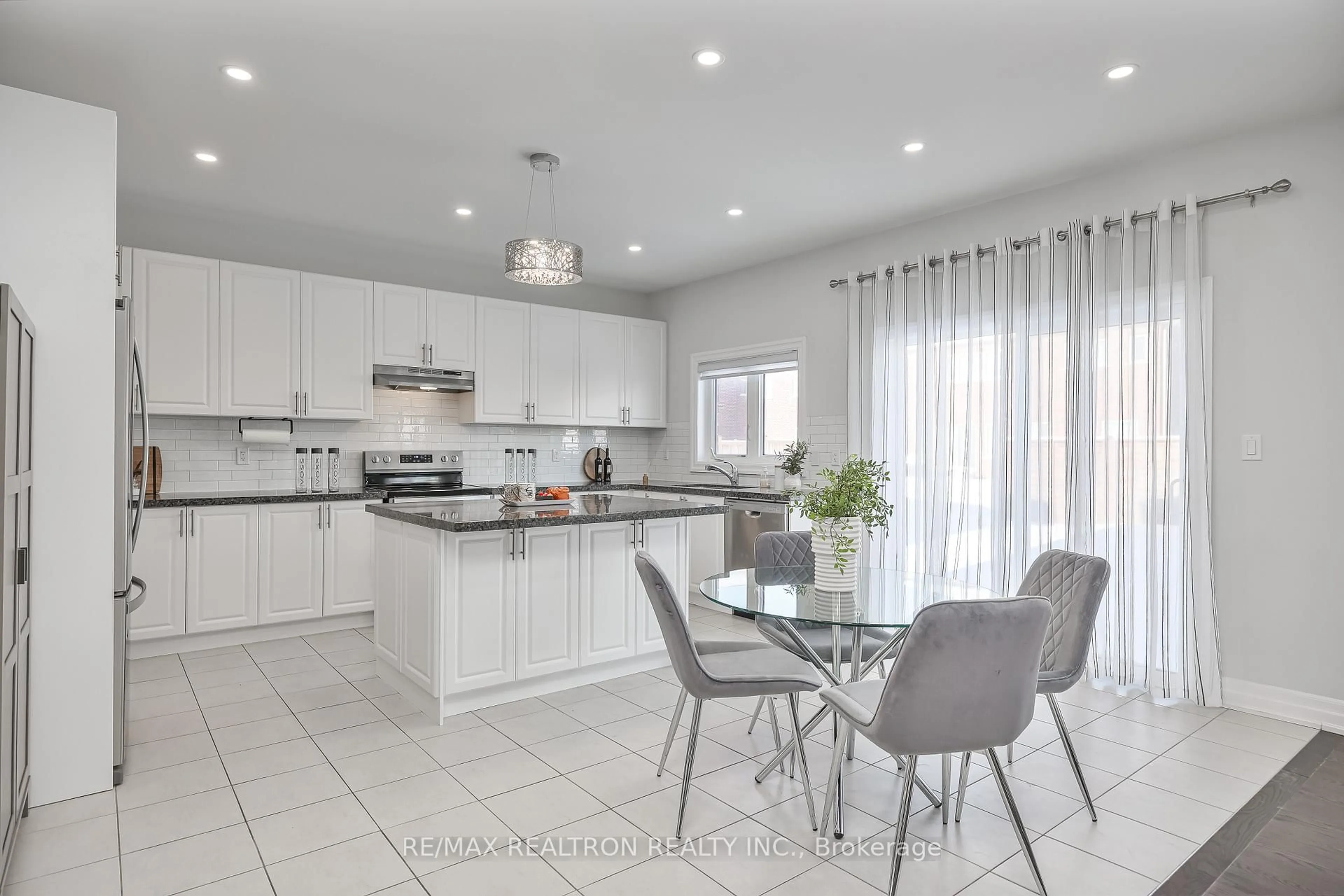 Contemporary kitchen, ceramic/tile floor for 1024 Wickham Rd, Innisfil Ontario L9S 0N5