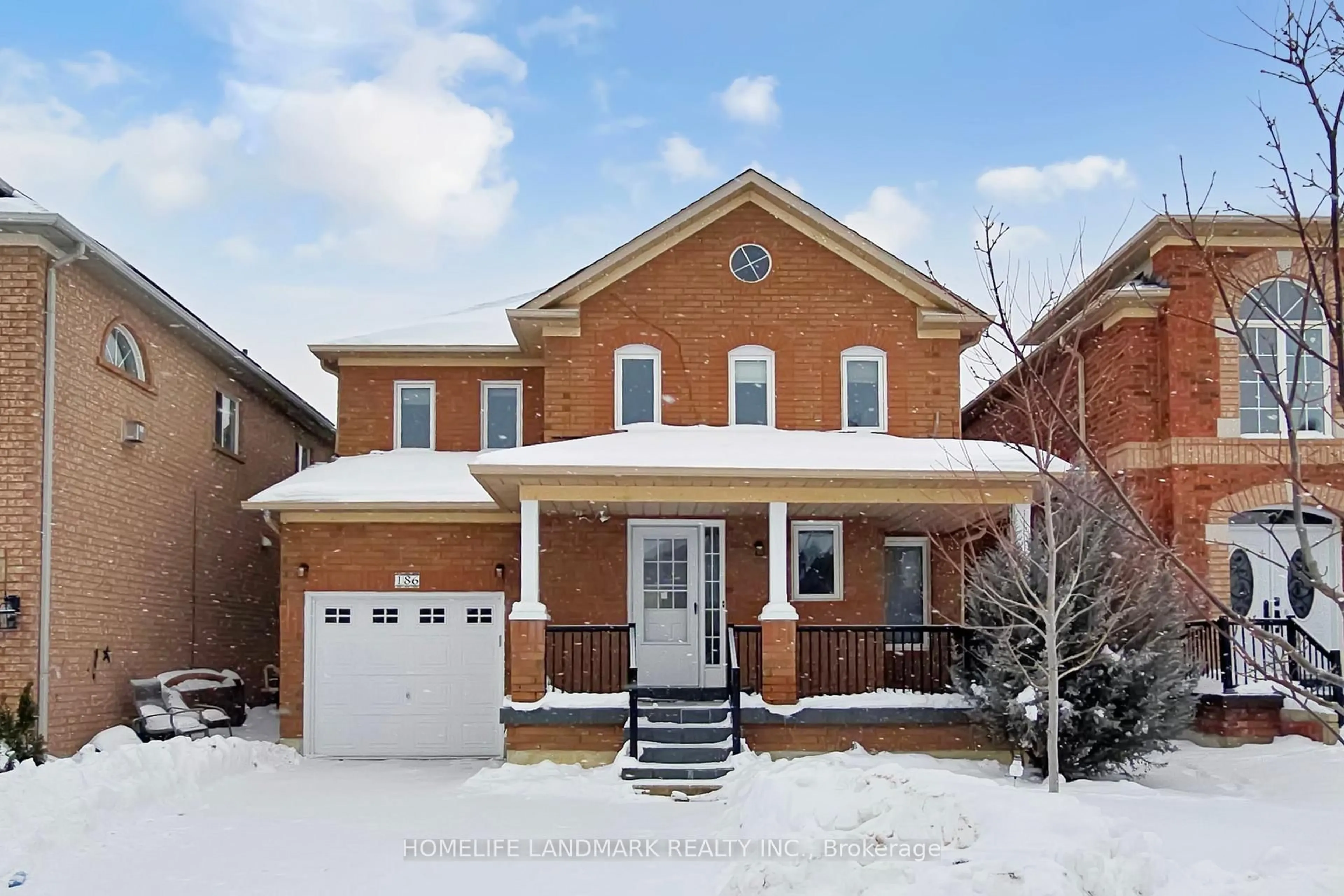 Home with brick exterior material, street for 186 Tierra Ave, Vaughan Ontario L6A 3H7