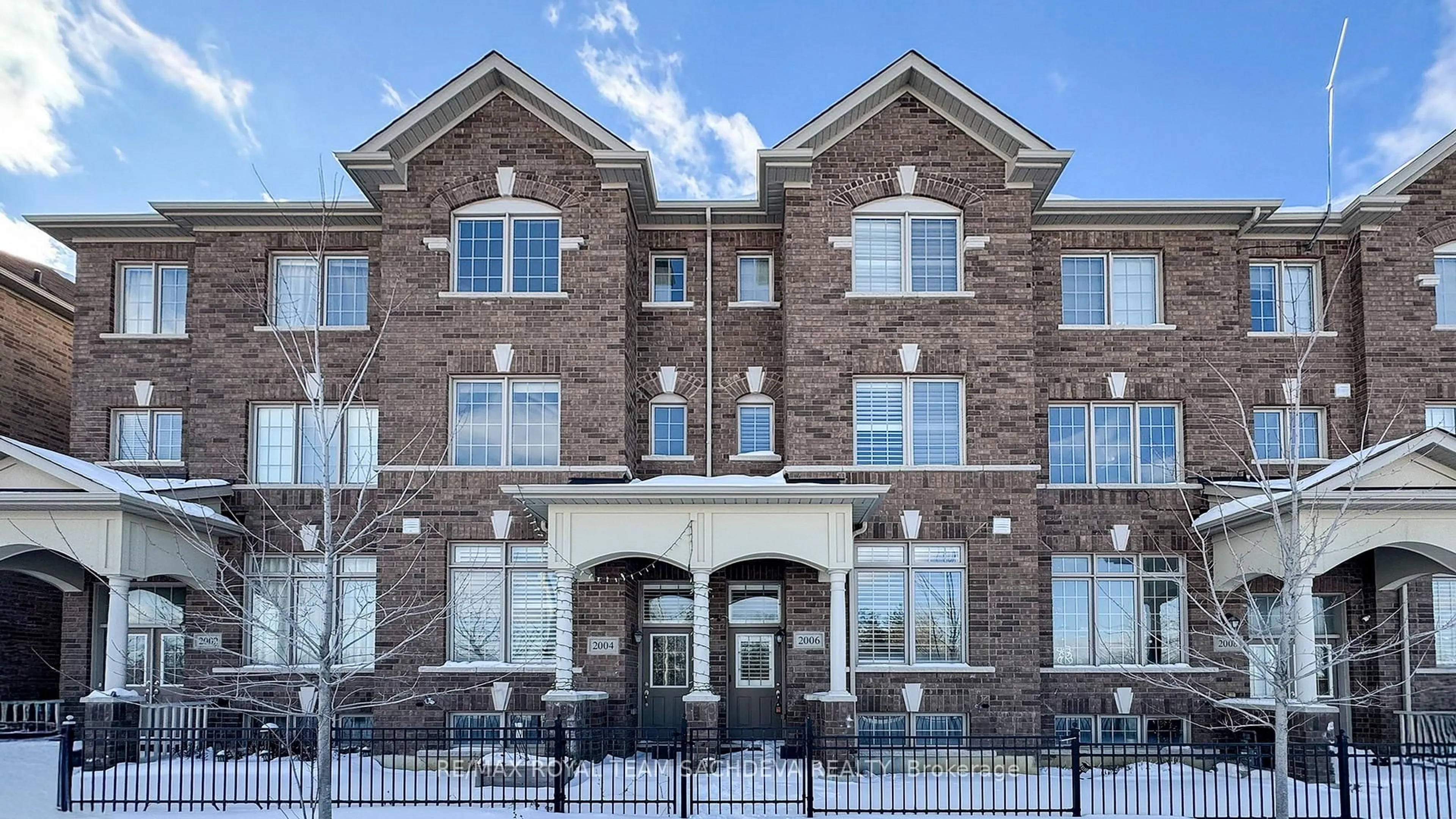 Home with brick exterior material, street for 2006 Donald Cousens Pkwy, Markham Ontario L6B 1J5