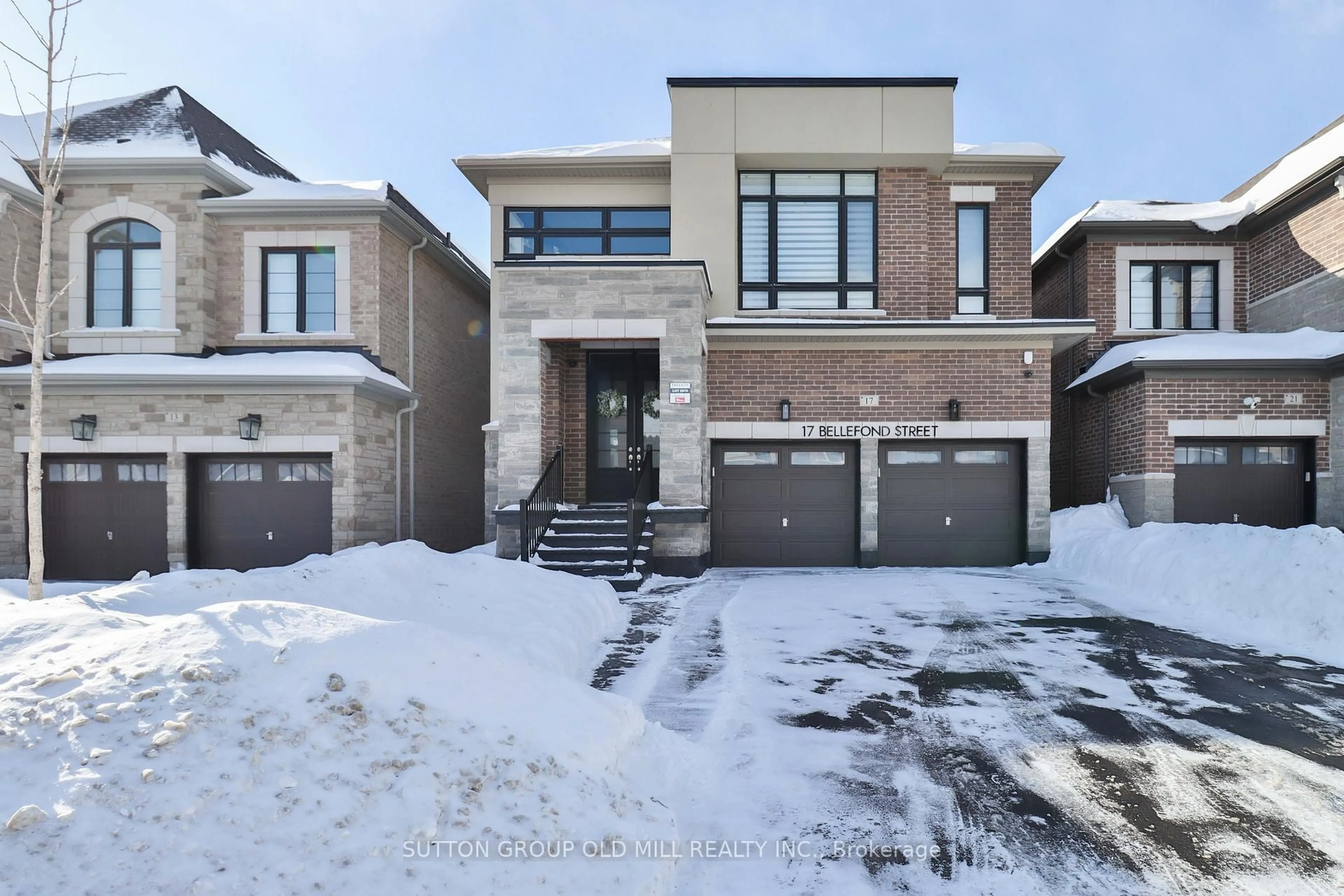 Home with brick exterior material, street for 17 Bellefond St, Vaughan Ontario L4H 4T9