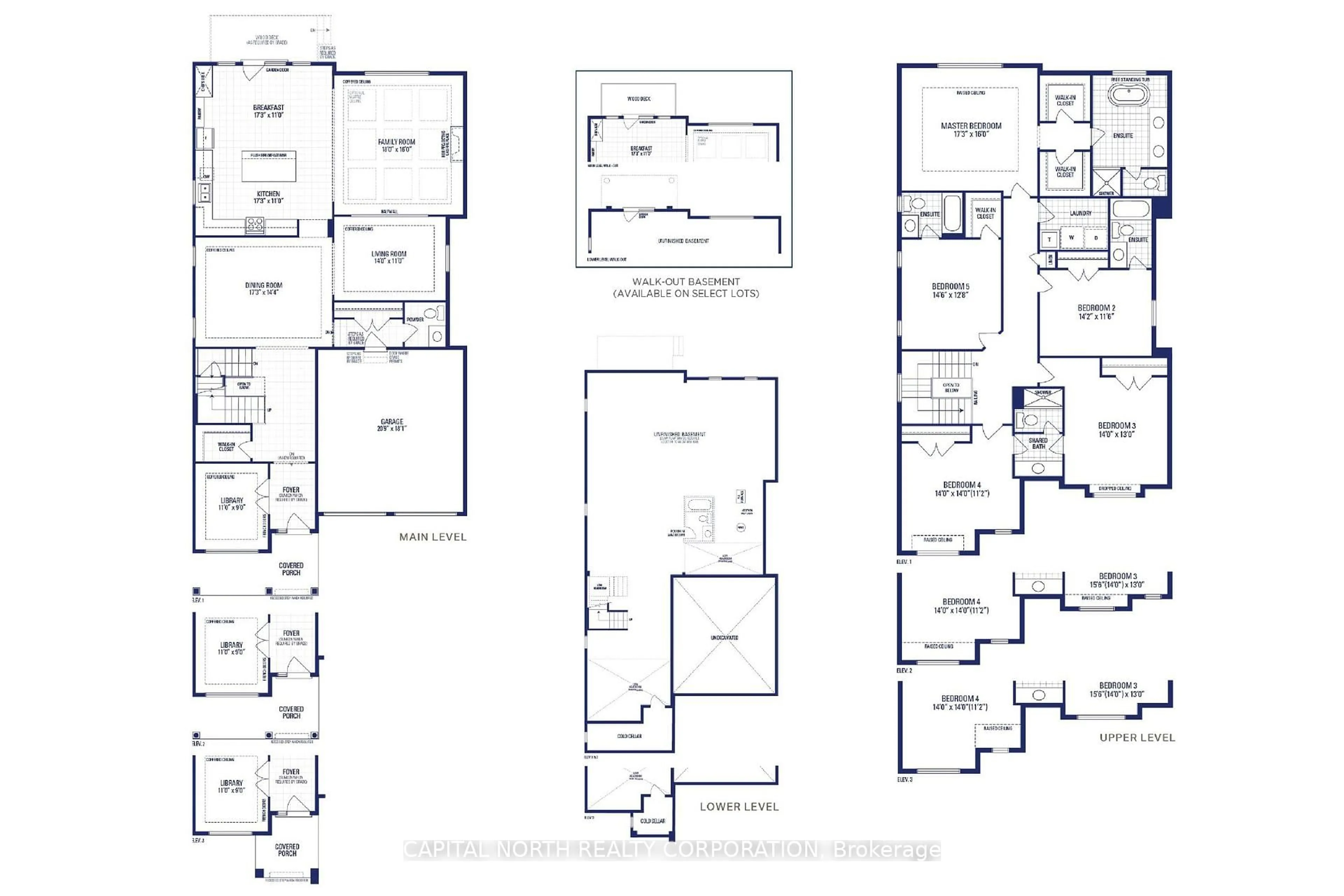 Floor plan for 32 Art Leech Dr, Richmond Hill Ontario L4E 1P2