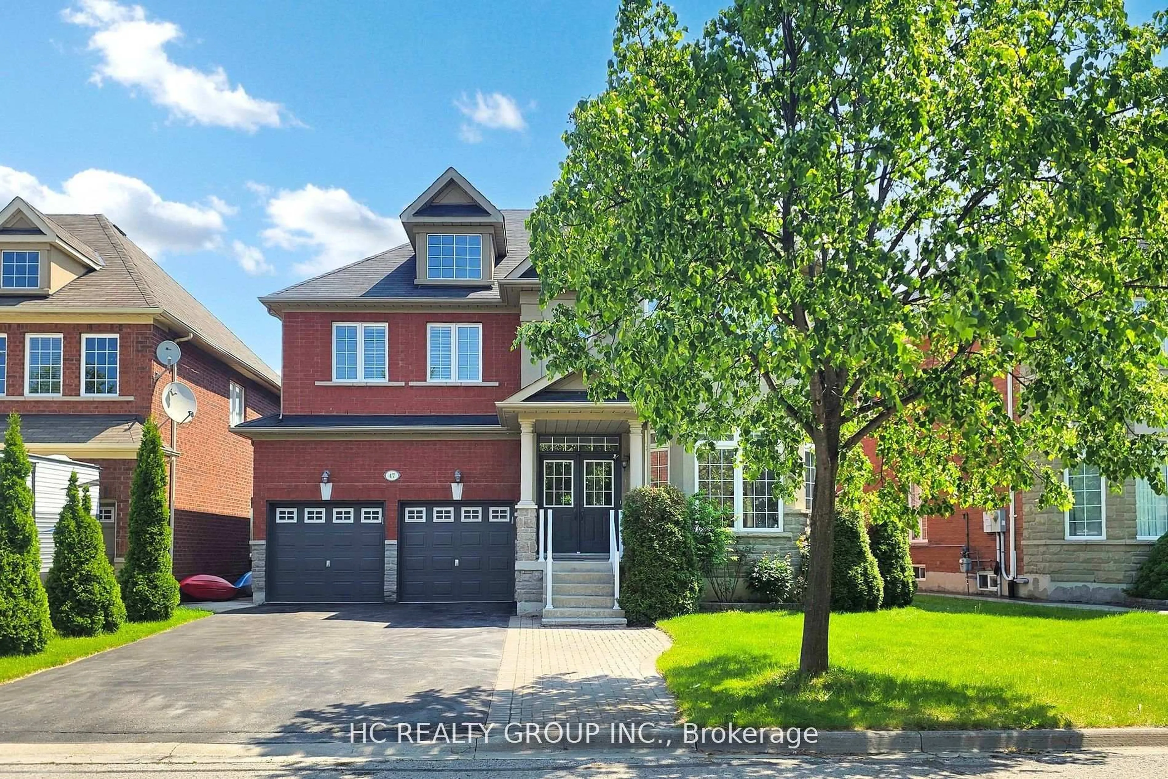 Home with brick exterior material, street for 47 Medoc Pl, Vaughan Ontario L4J 8Y9
