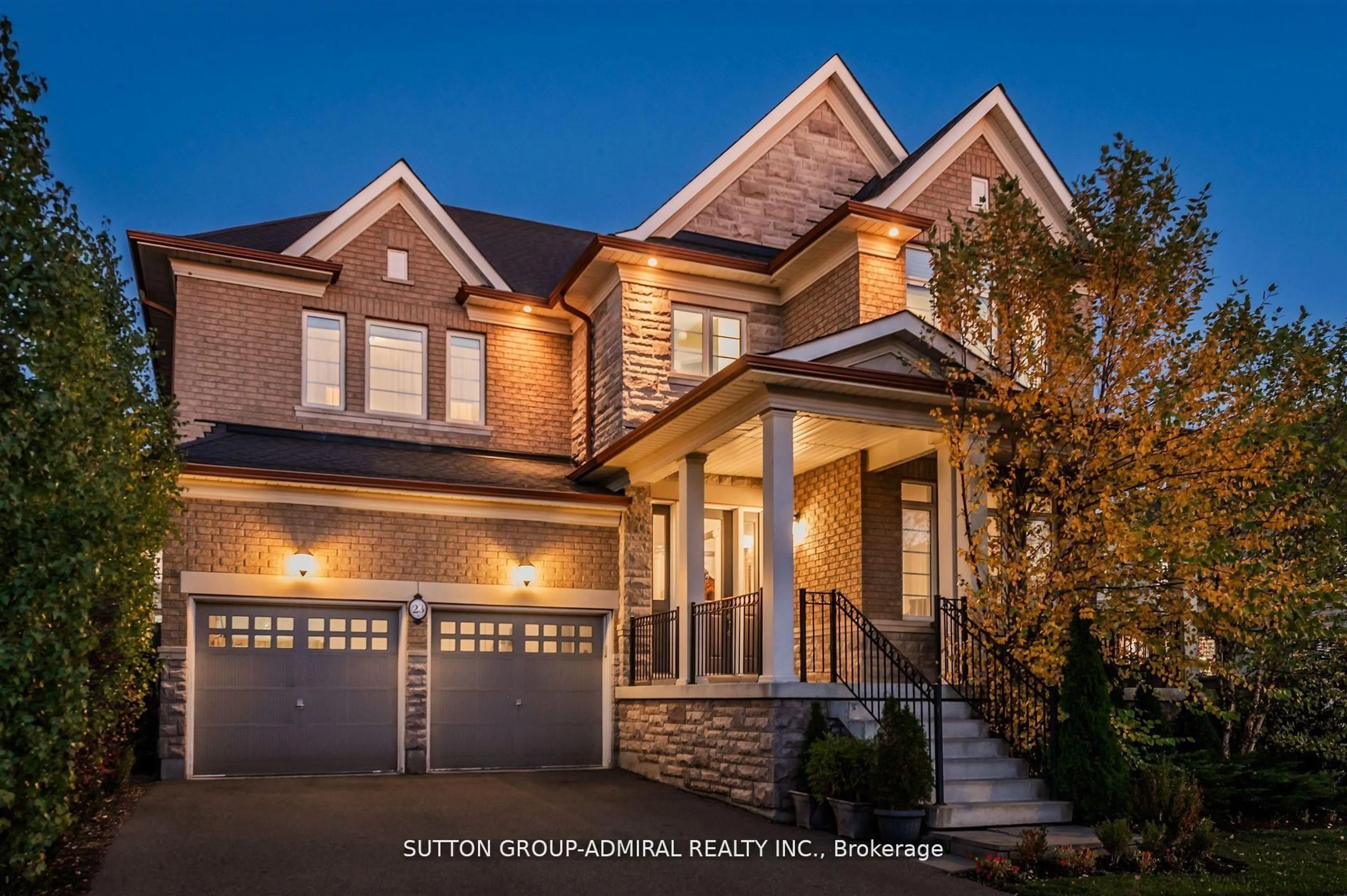 Home with brick exterior material, street for 23 Samson Tr, King Ontario L7B 0A5