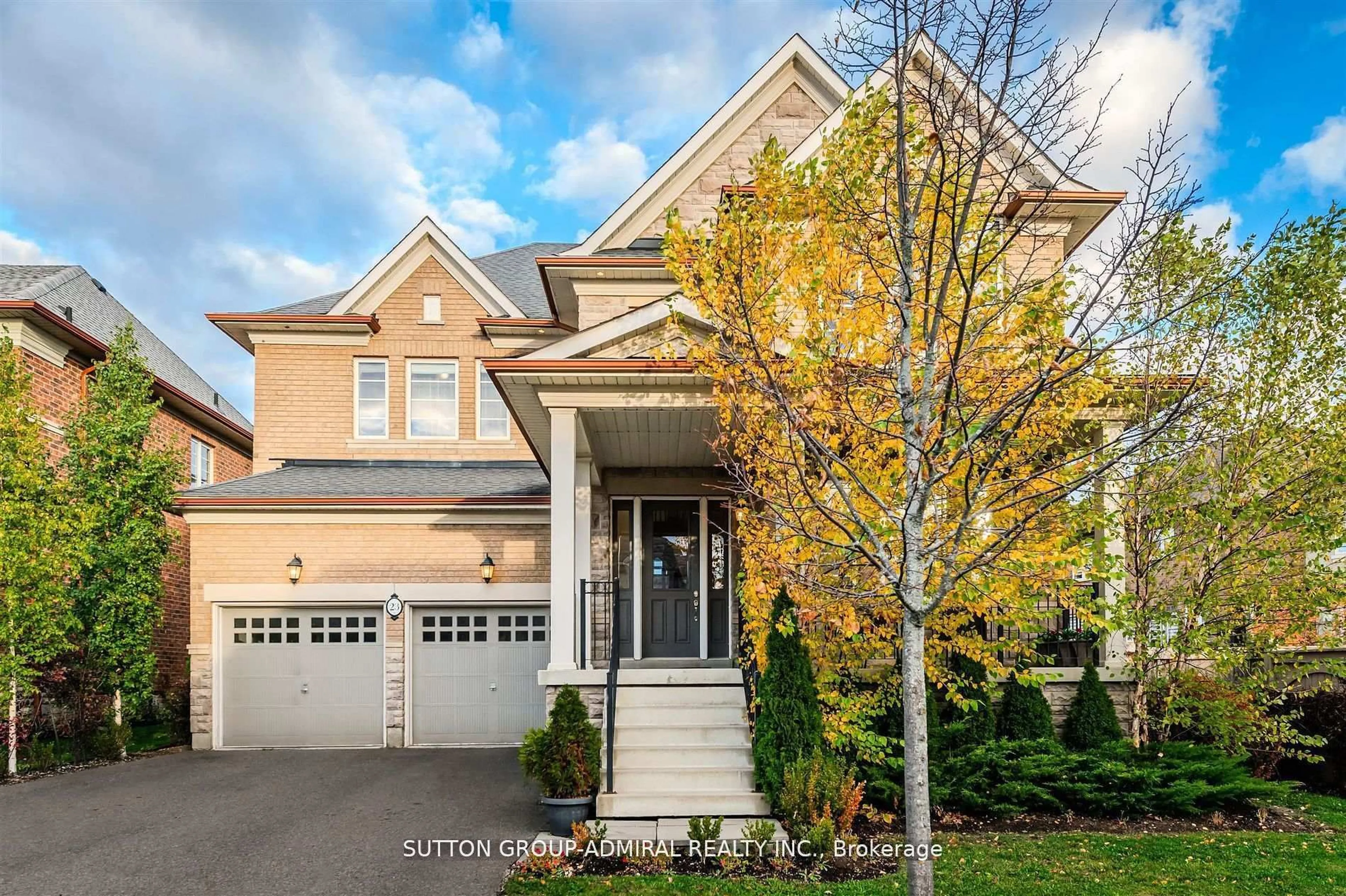 Home with brick exterior material, street for 23 Samson Tr, King Ontario L7B 0A5