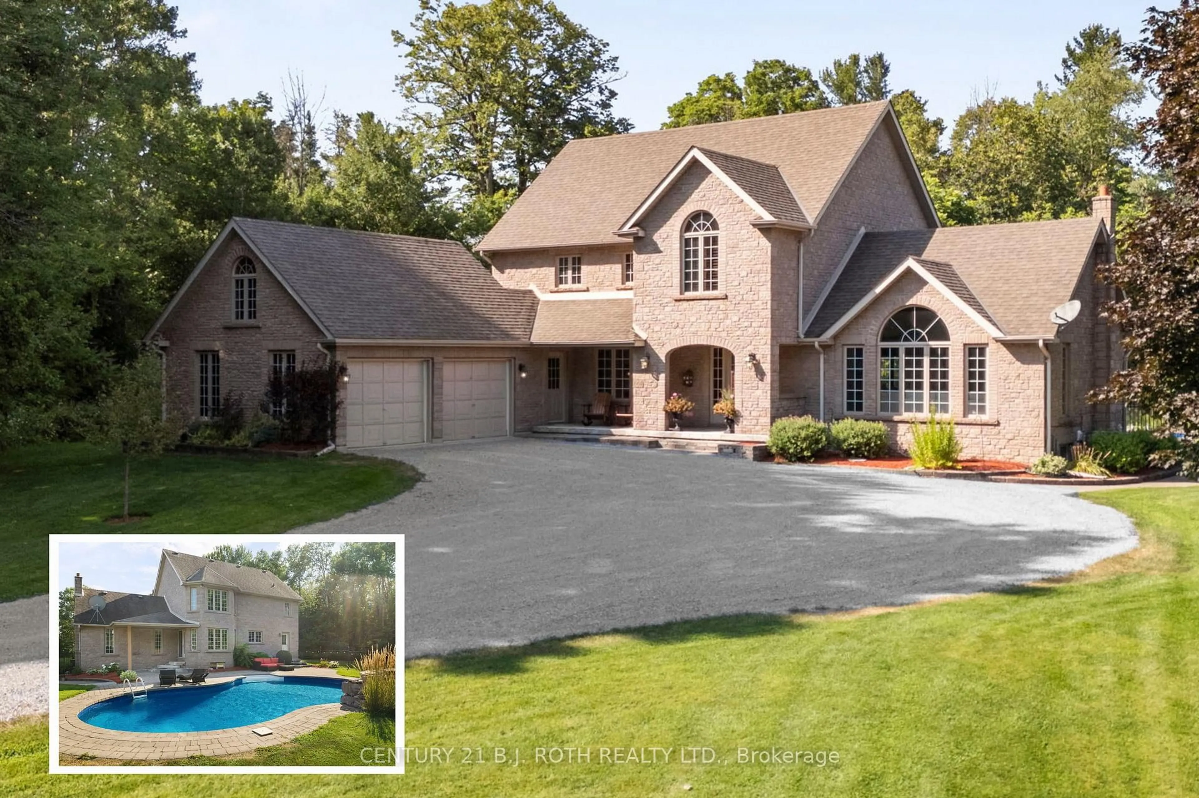 Home with brick exterior material, unknown for 256 DENNEY Dr, Essa Ontario L0M 1B1