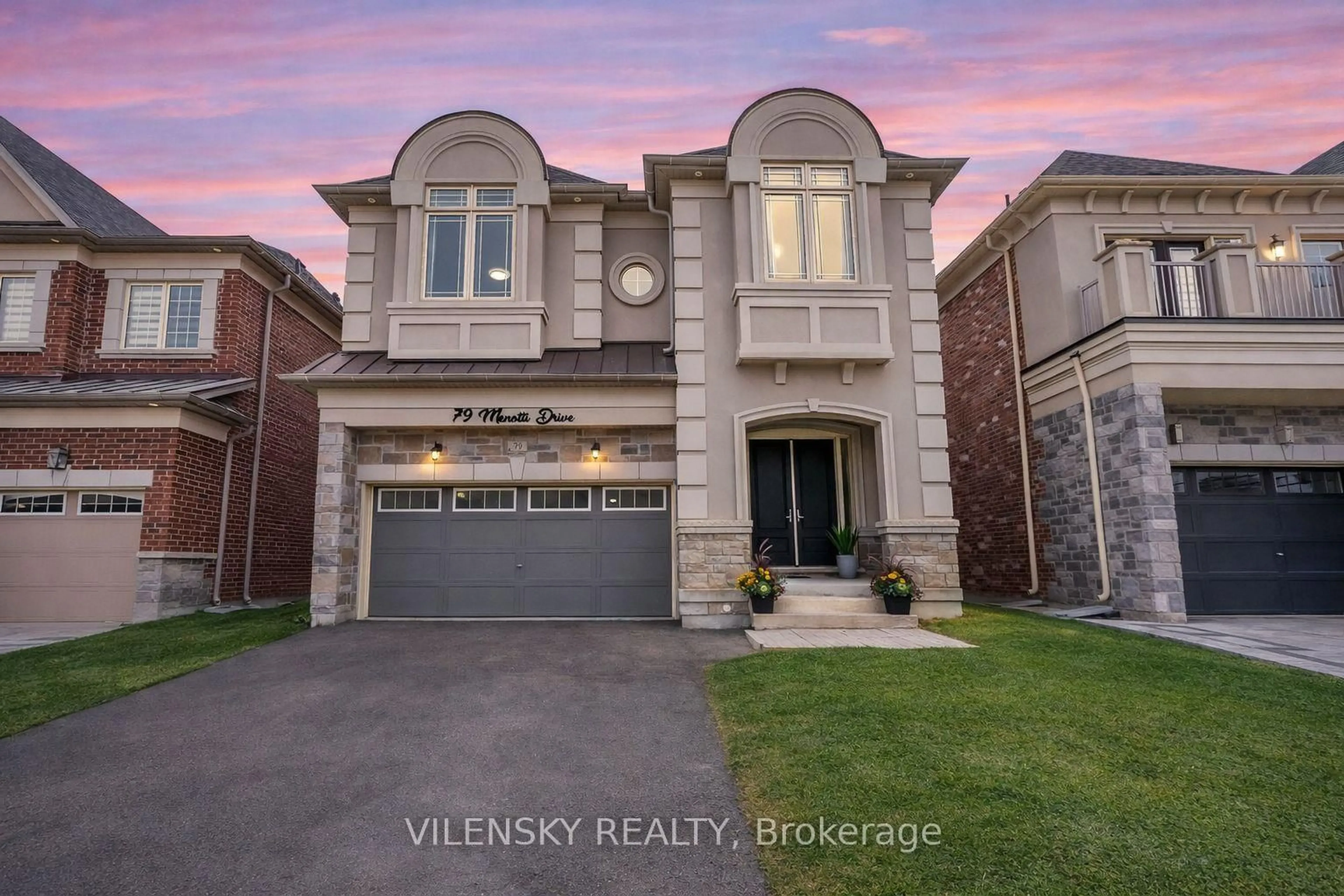 Home with brick exterior material, street for 79 Menotti Dr, Richmond Hill Ontario L4E 1G7