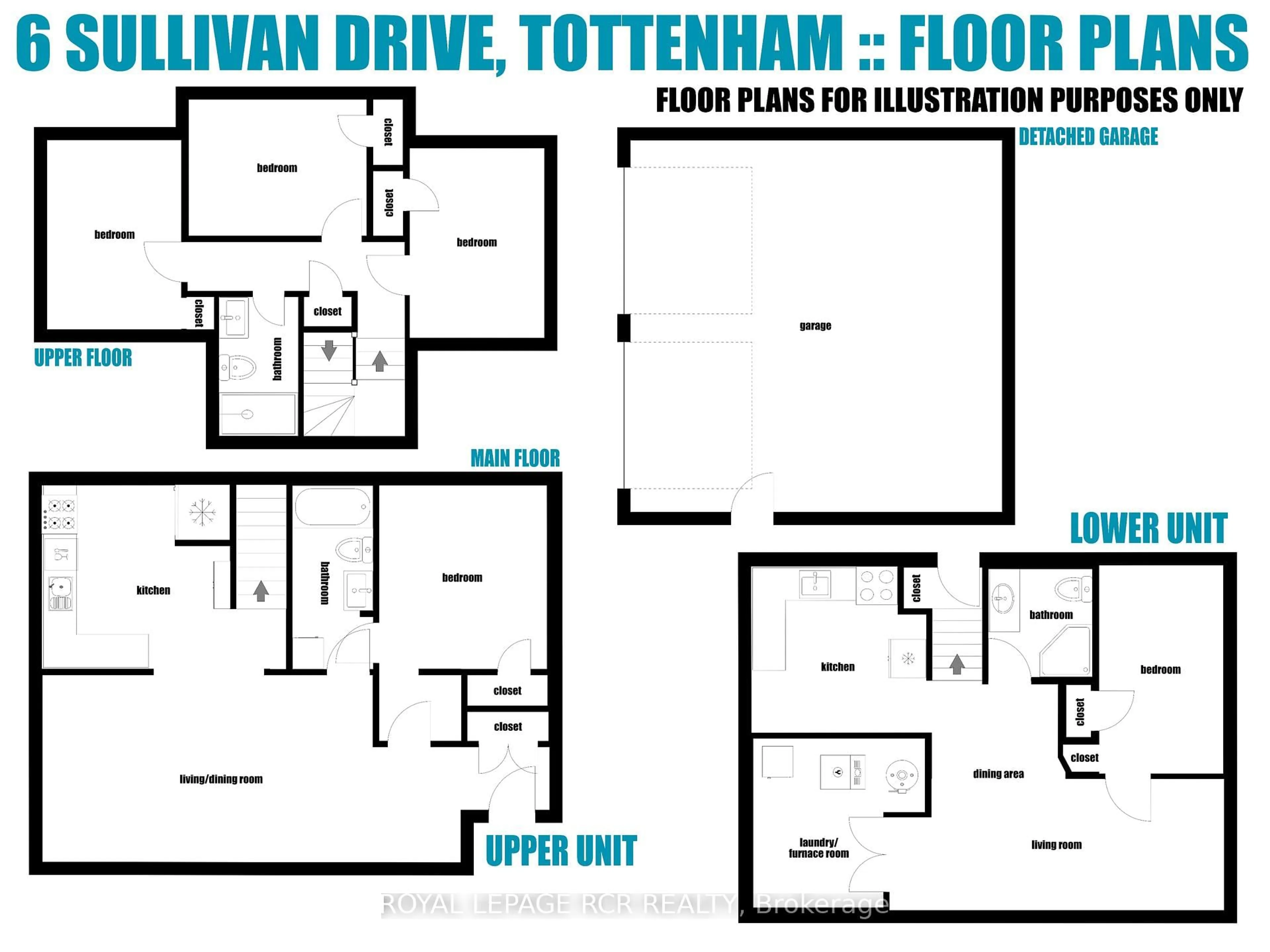Floor plan for 6 Sullivan Dr, New Tecumseth Ontario L0G 1W0