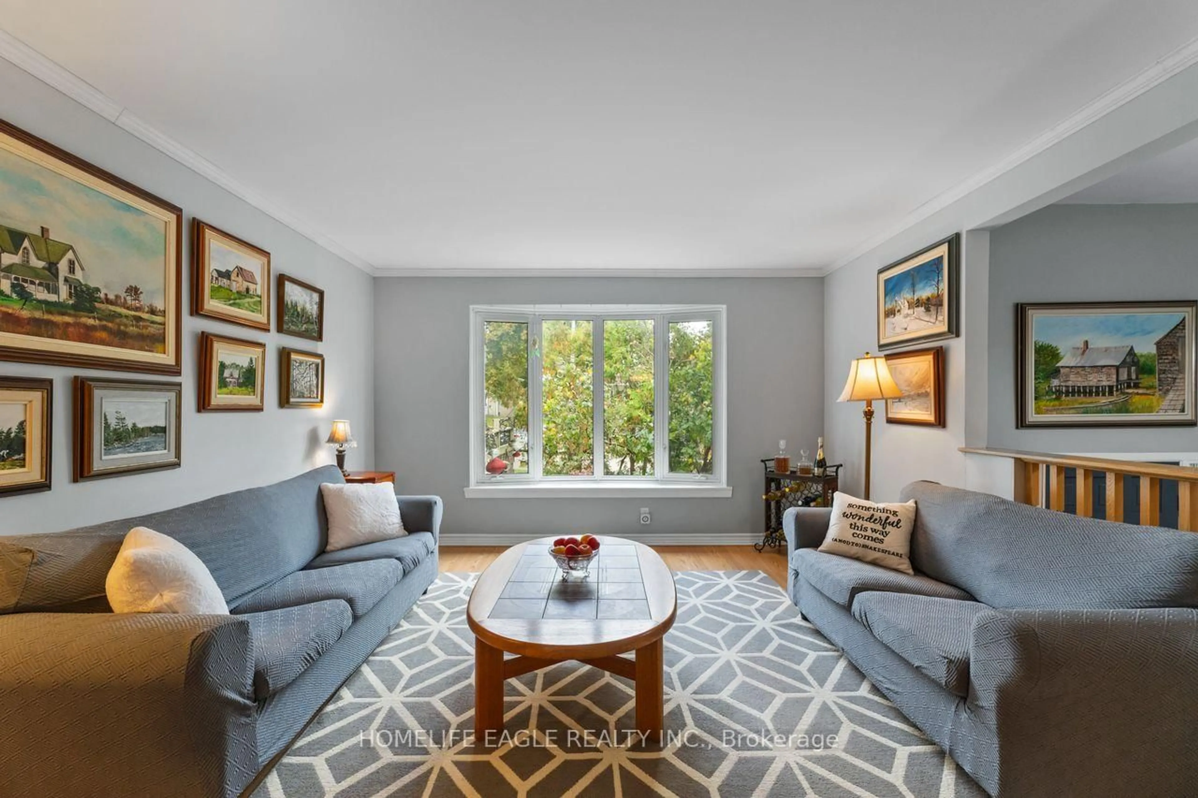 Living room with furniture, unknown for 14 Lee Ave, Bradford West Gwillimbury Ontario L3Z 1A9