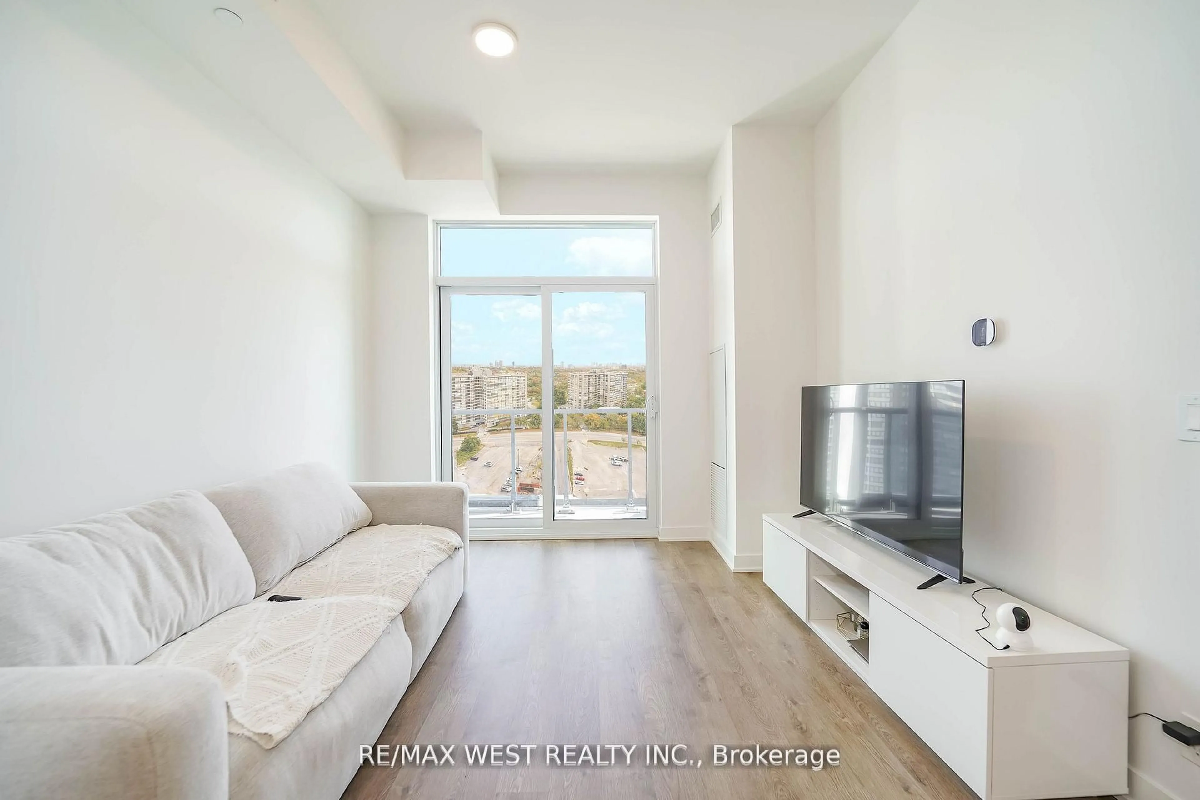 Living room with furniture, unknown for 50 Upper Mall Way #1101, Vaughan Ontario L4J 0L8