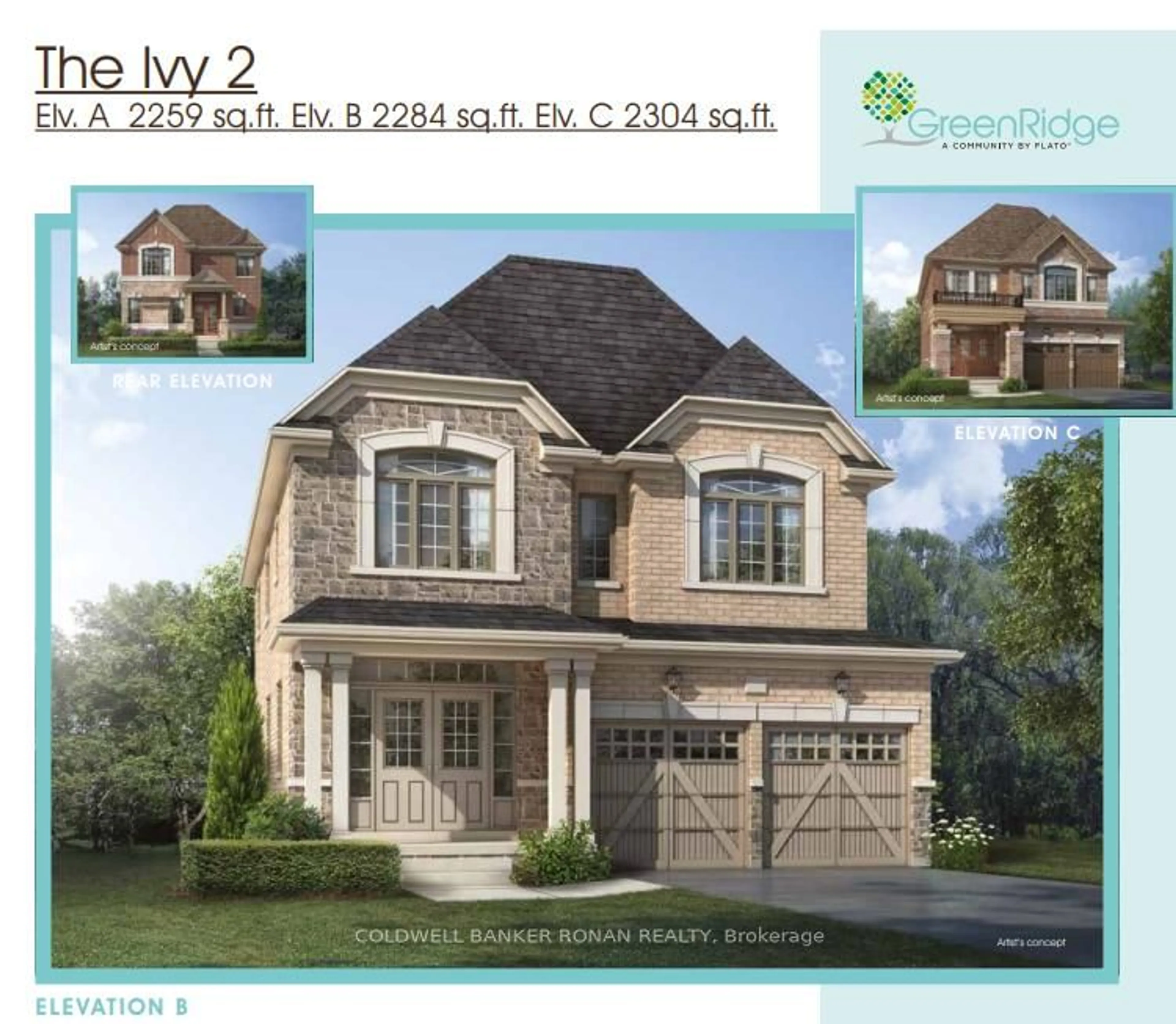 Home with brick exterior material, unknown for 9 Tamblyn Tr #Lot 45, New Tecumseth Ontario L0G 1A0