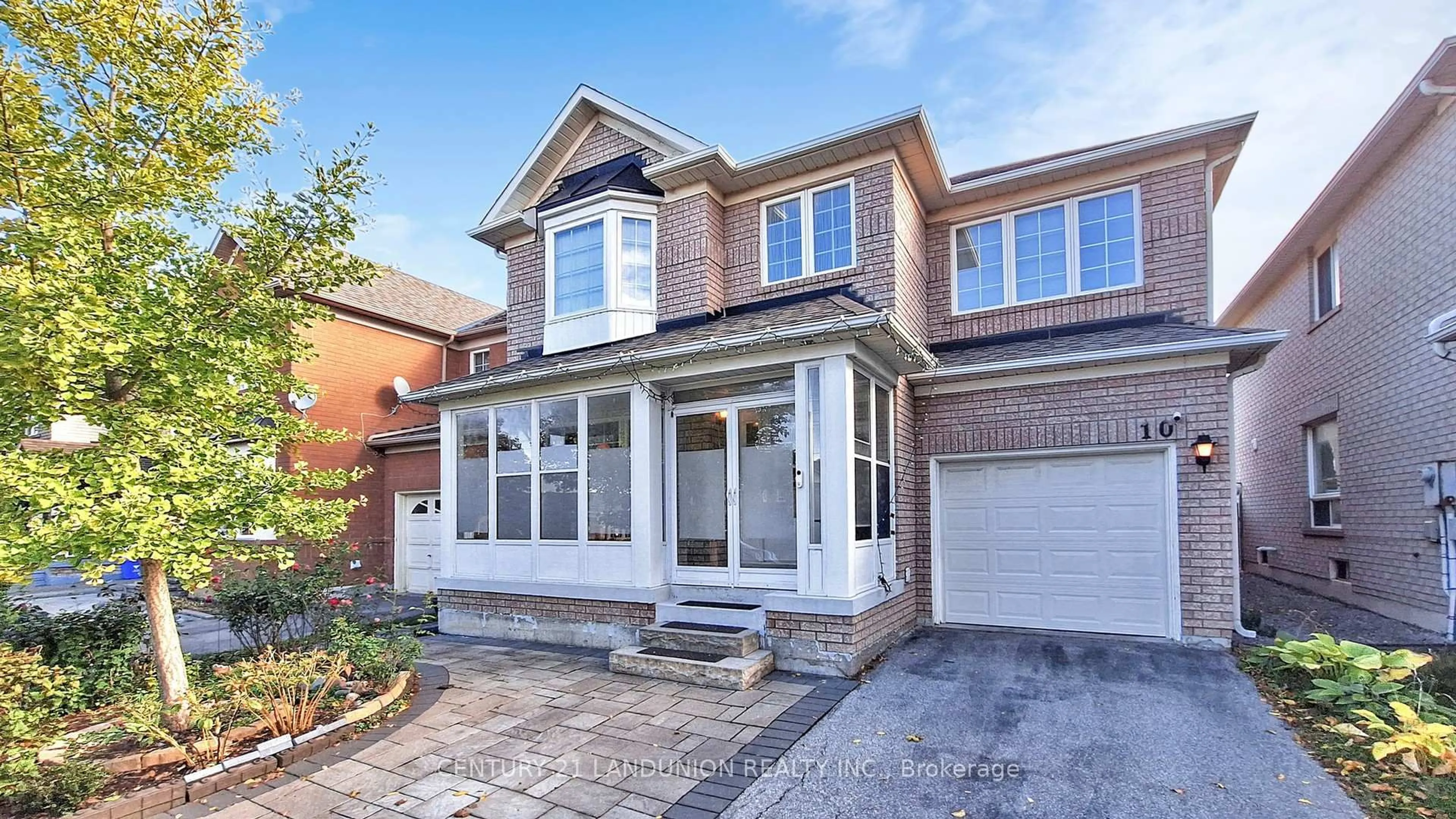Home with brick exterior material, street for 10 Majestic Dr, Markham Ontario L6C 2B2