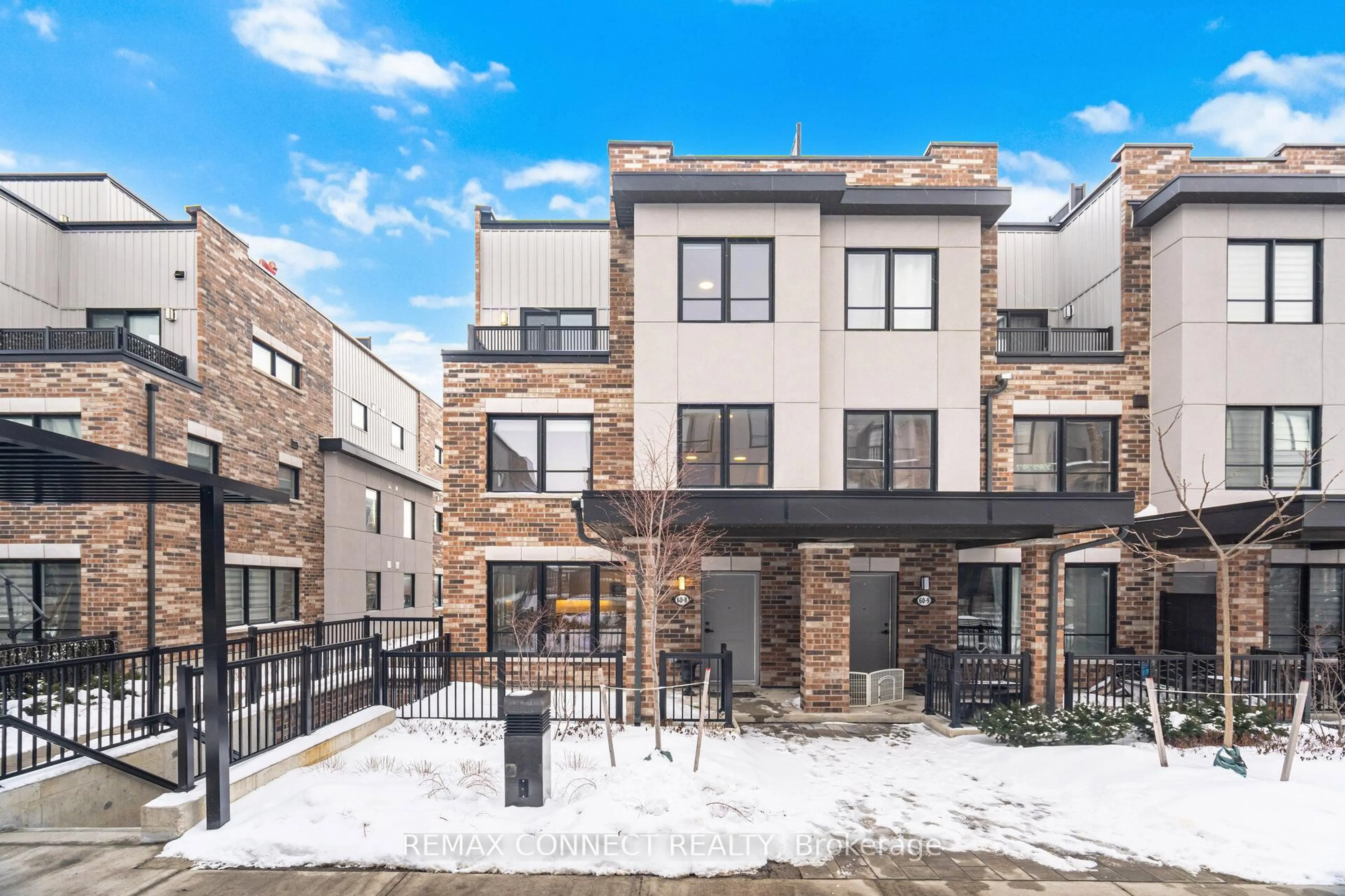 Home with brick exterior material, street for 60 Baynes Way #8, Bradford West Gwillimbury Ontario L3Z 4M3