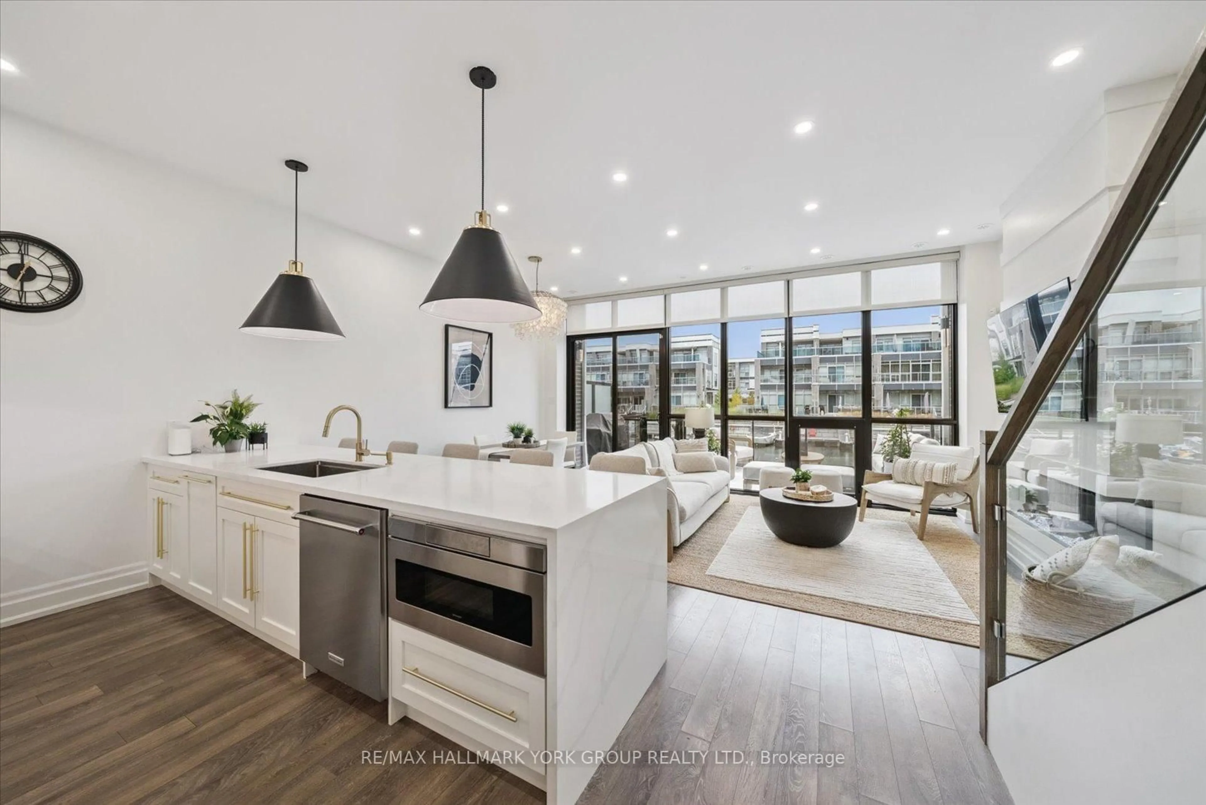 Open concept kitchen, unknown for 3753 Riva Ave, Innisfil Ontario L9S 0L5