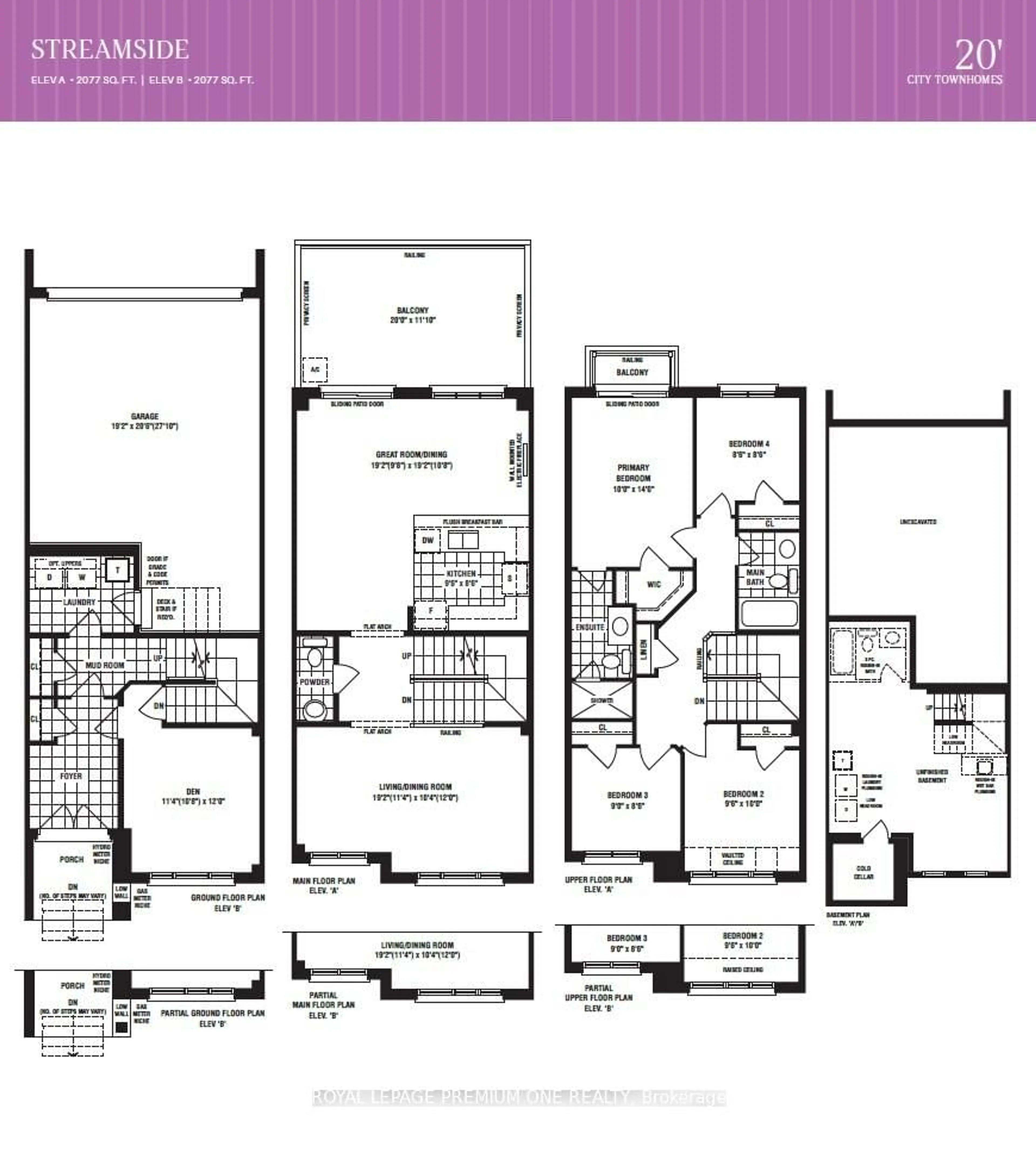 Floor plan for 154 Vine Cliff Blvd, Markham Ontario L6C 3T3