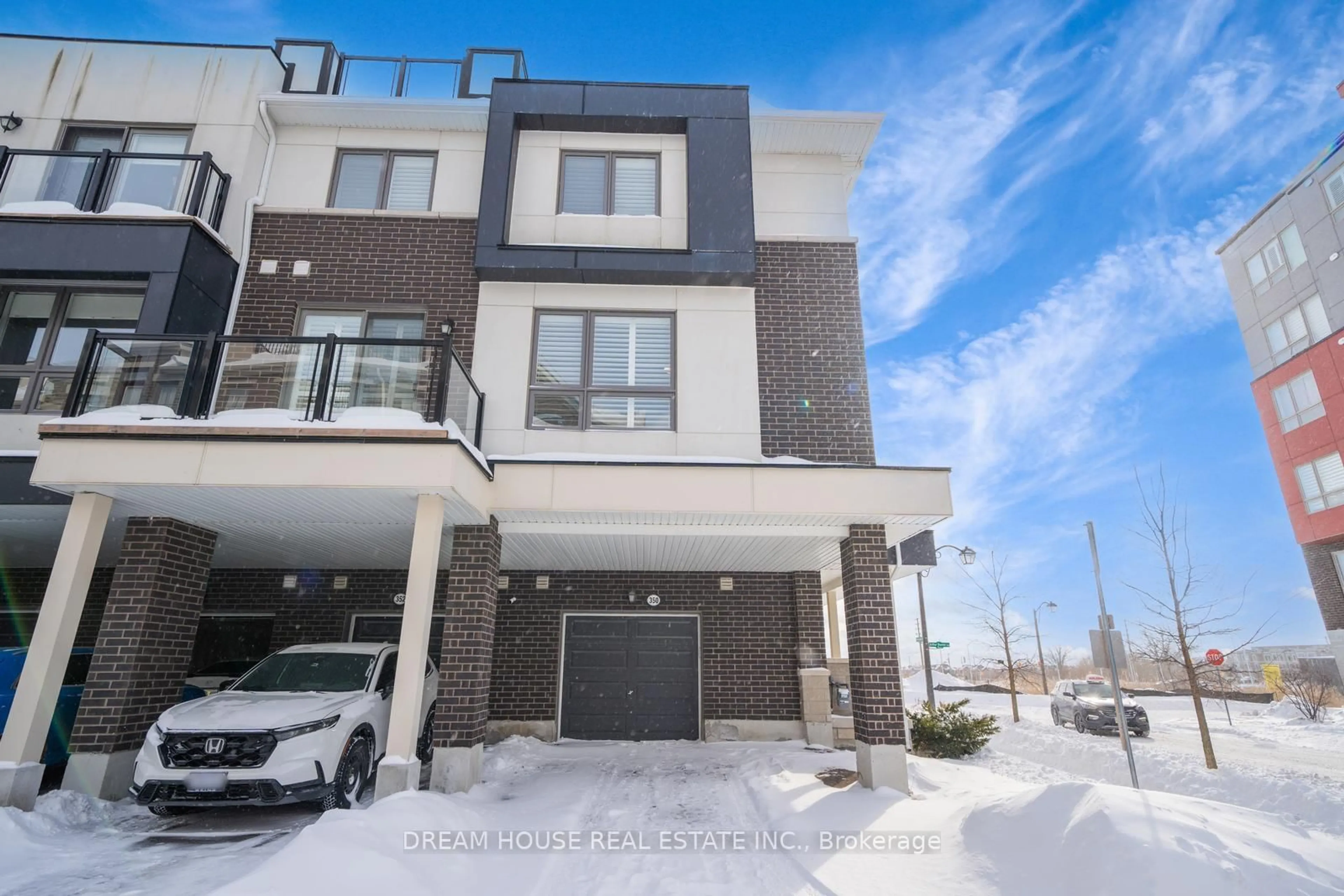 Home with brick exterior material, street for 350 Arthur Bonner Ave #41, Markham Ontario L6B 1N2